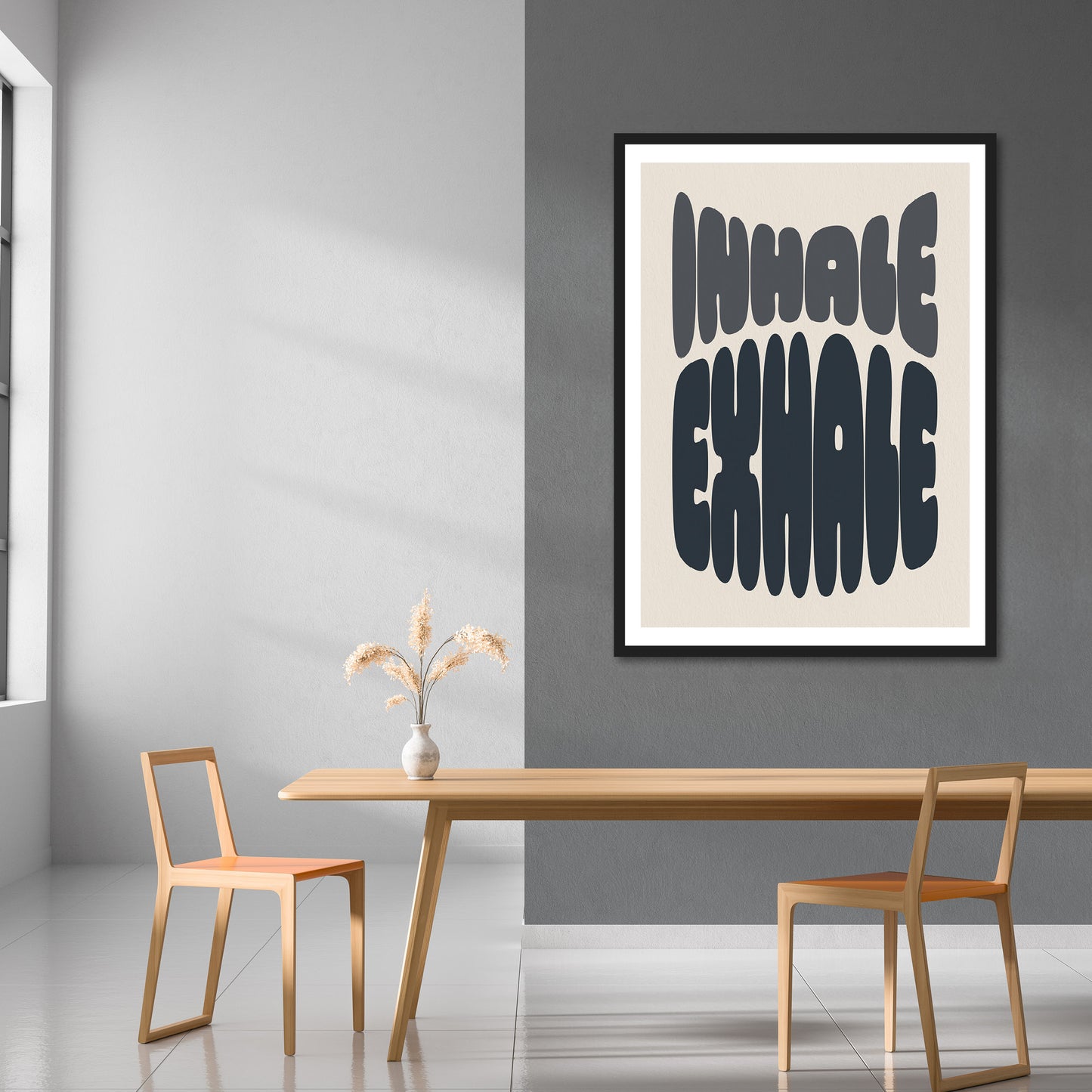 Inhale Exhale Print | Colour Option