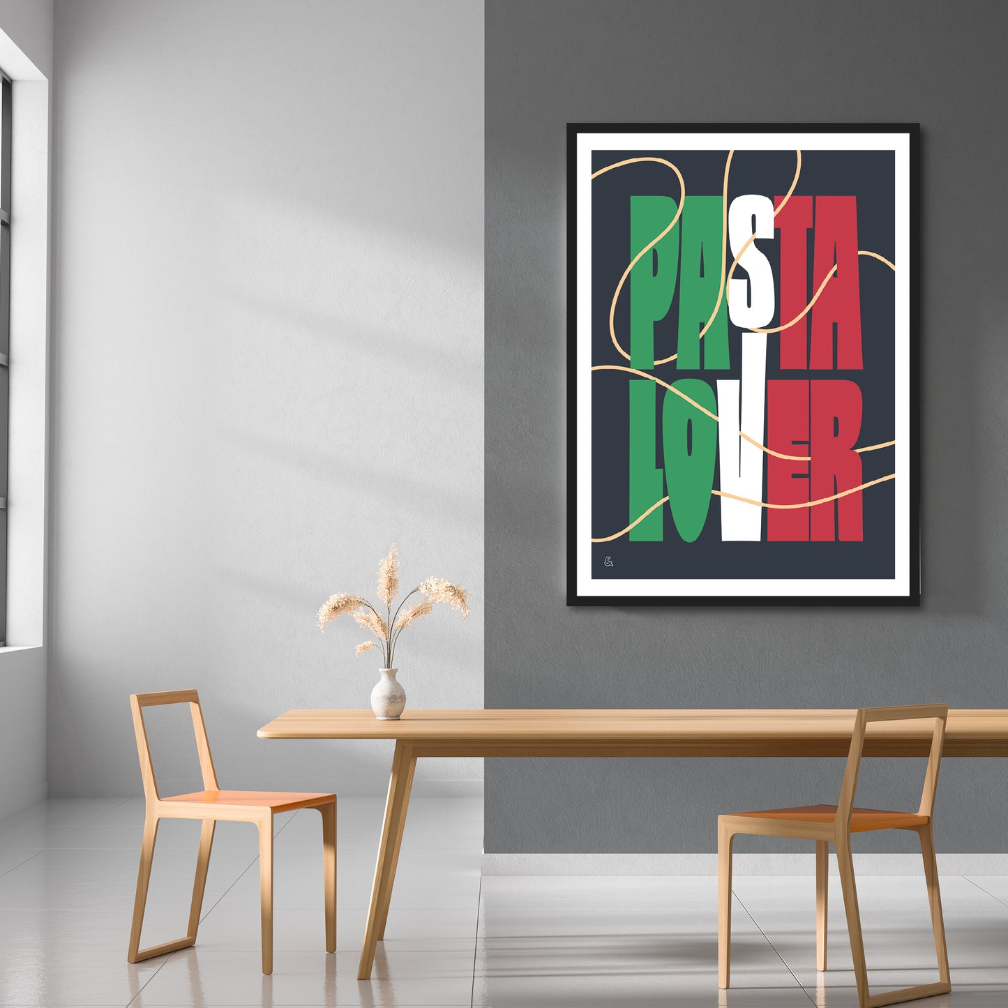 Pasta Lover Print | Colour Option