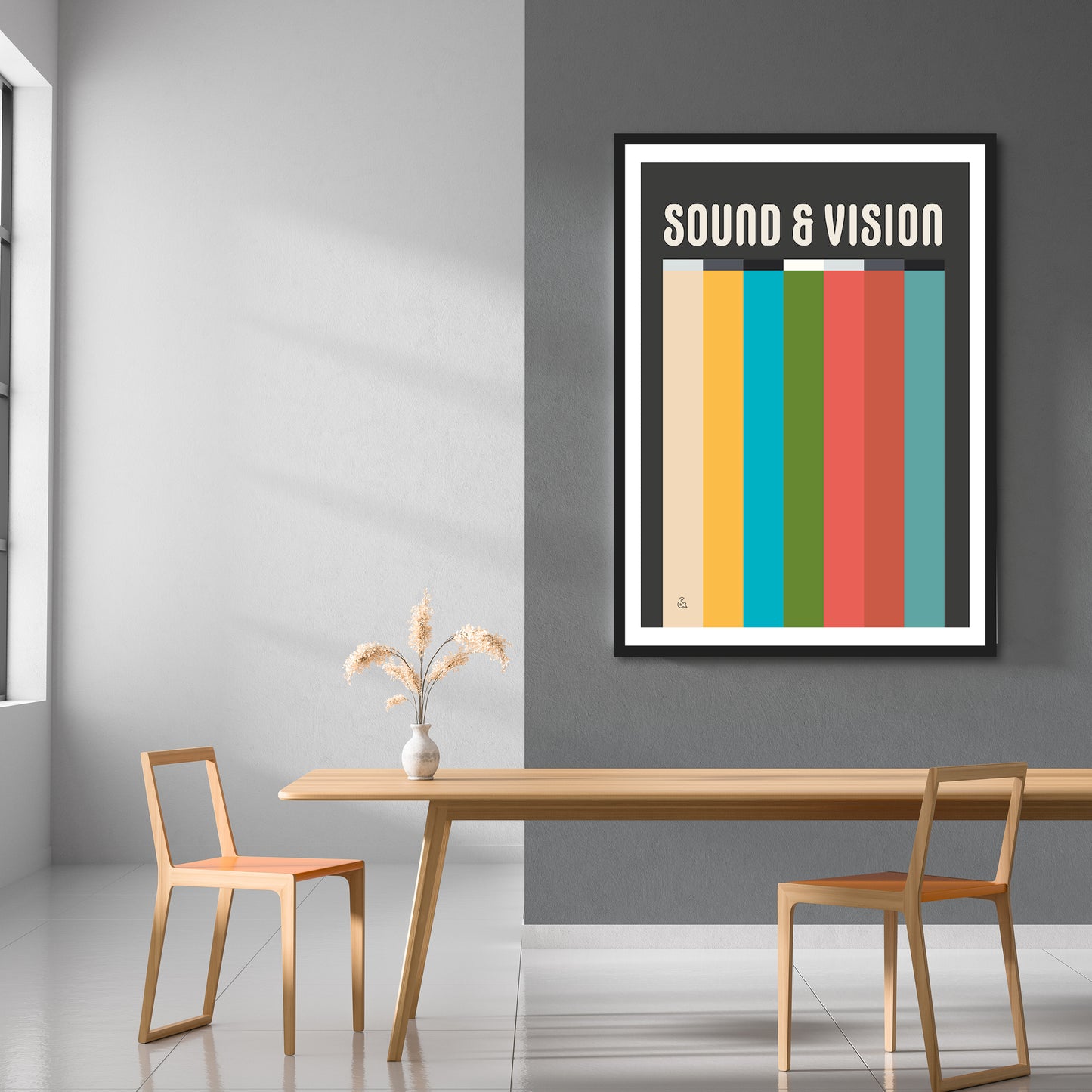 Sound & Vision Print | Colour Option