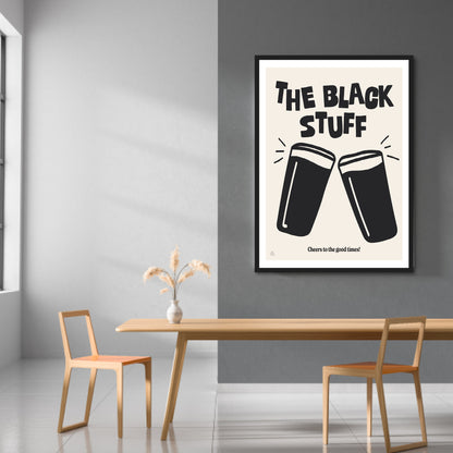 The Black Stuff Print | Colour Option 