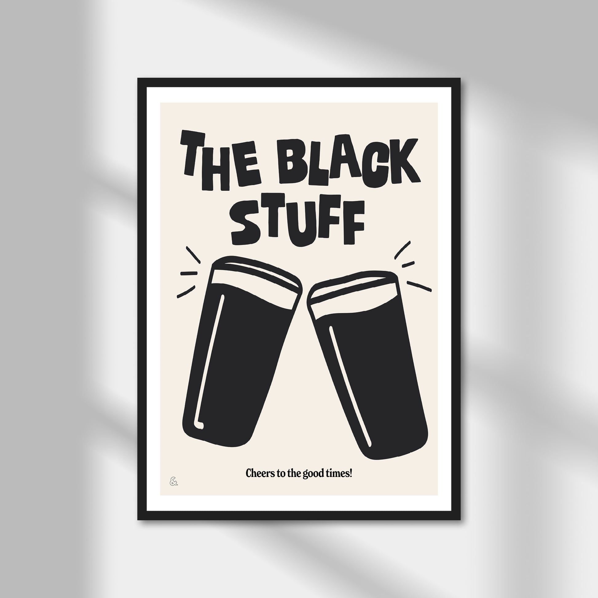 The Black Stuff Print | Colour Option A5