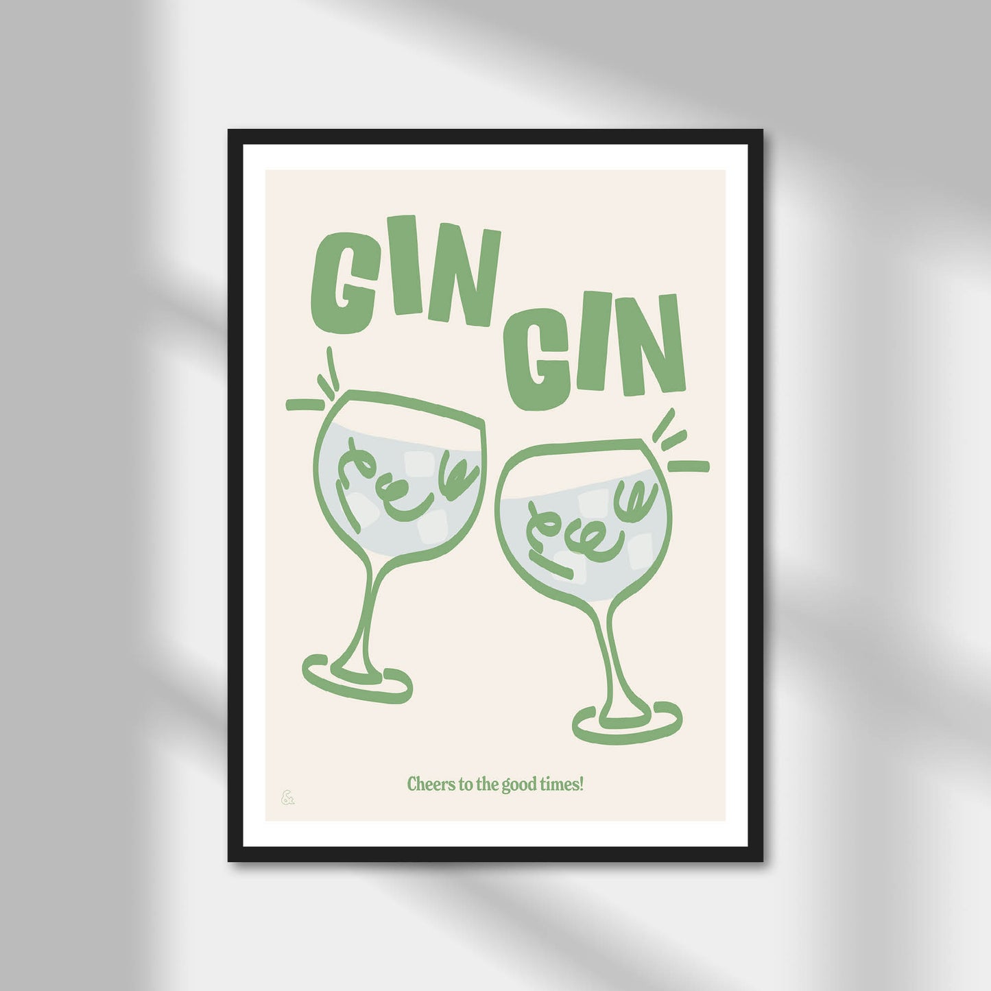 Gin Gin Print | Colour Option A5