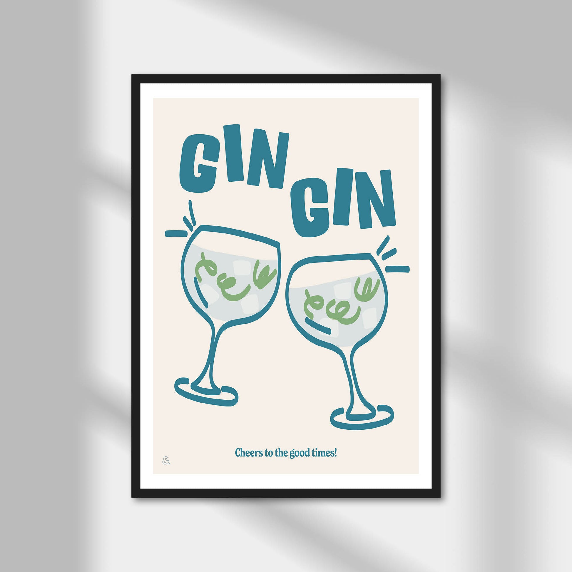 Gin Gin Print | Colour Option A5