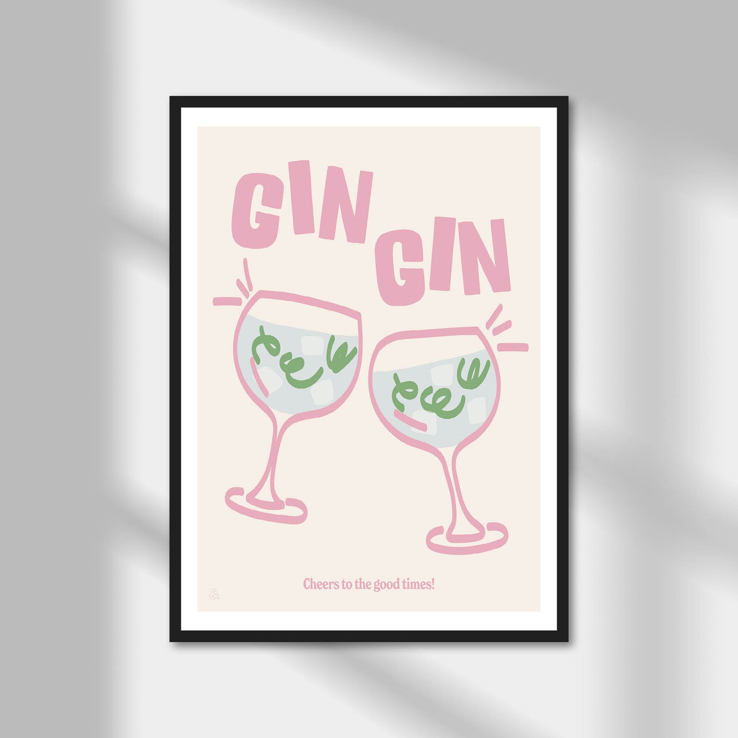 Gin Gin Print | Colour Option A5