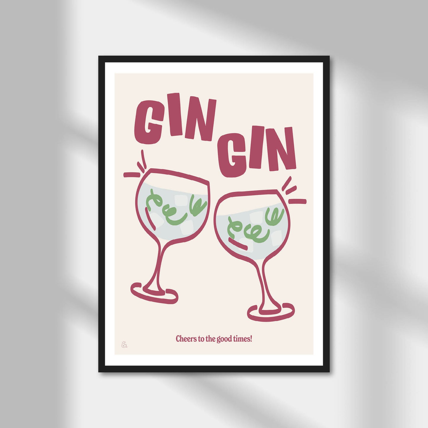 Gin Gin Print | Colour Option A5