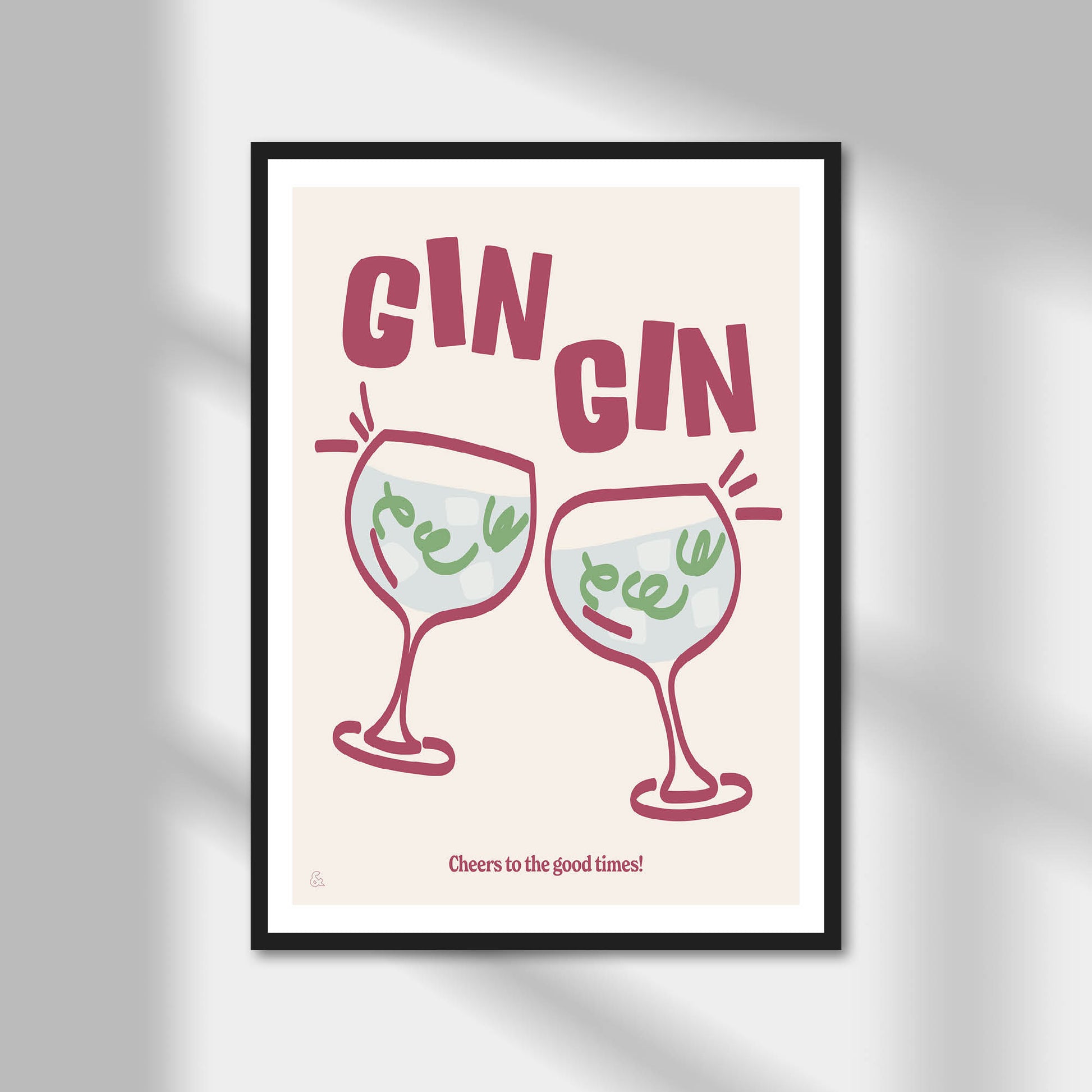 Gin Gin Print | Colour Option A5