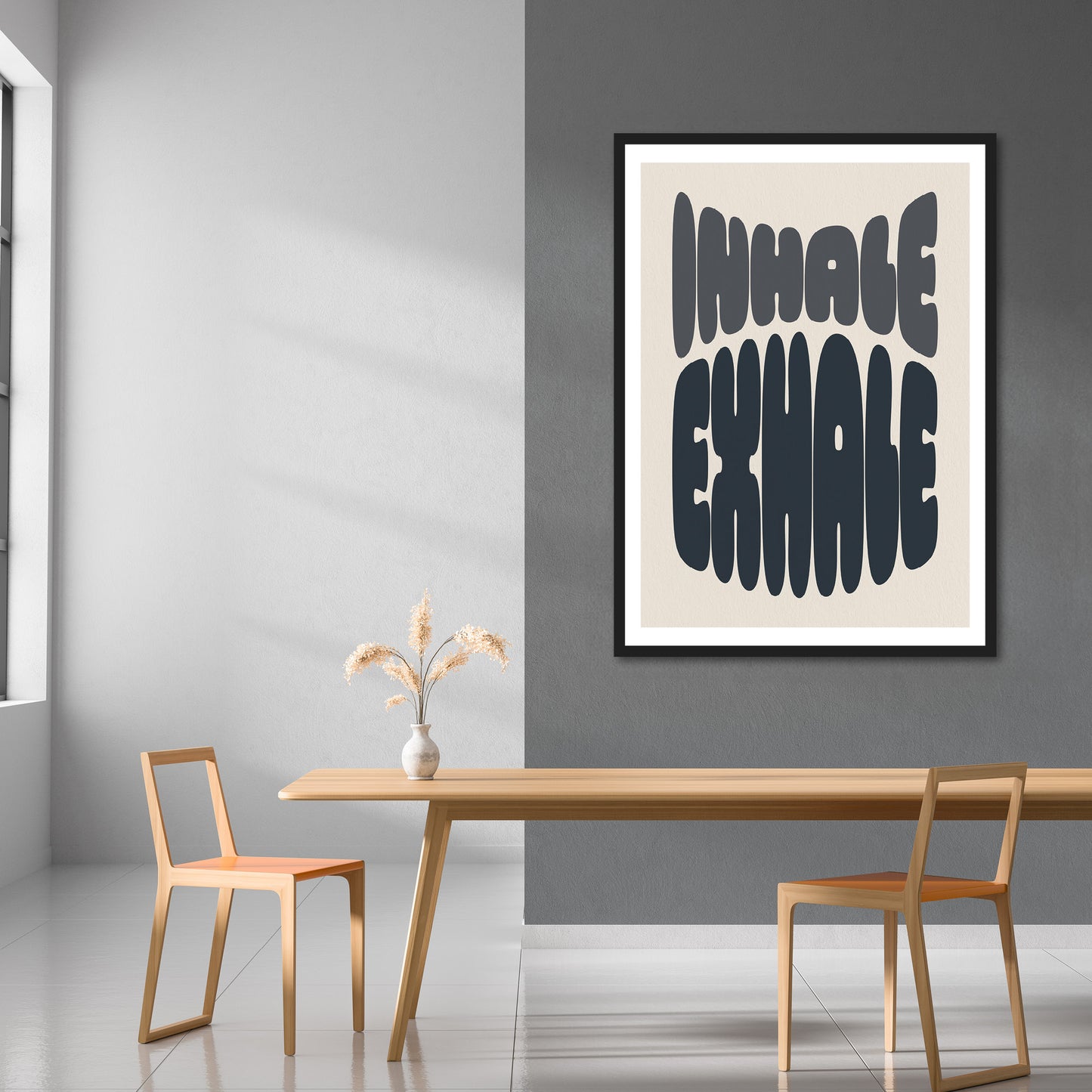 Inhale Exhale Print | Colour Option 