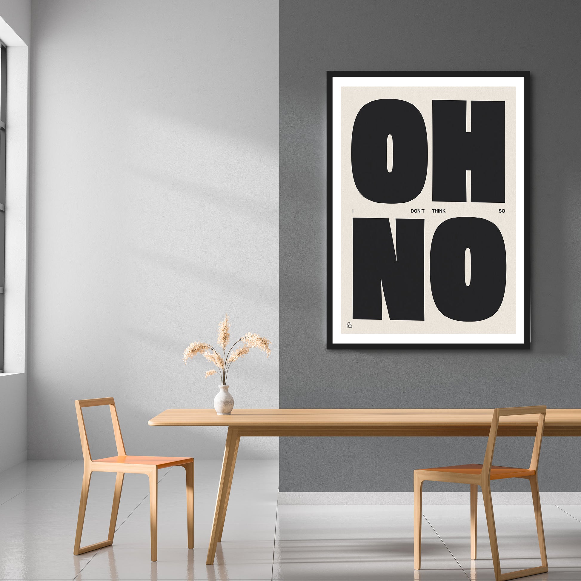 Oh No Print | Colour Option 