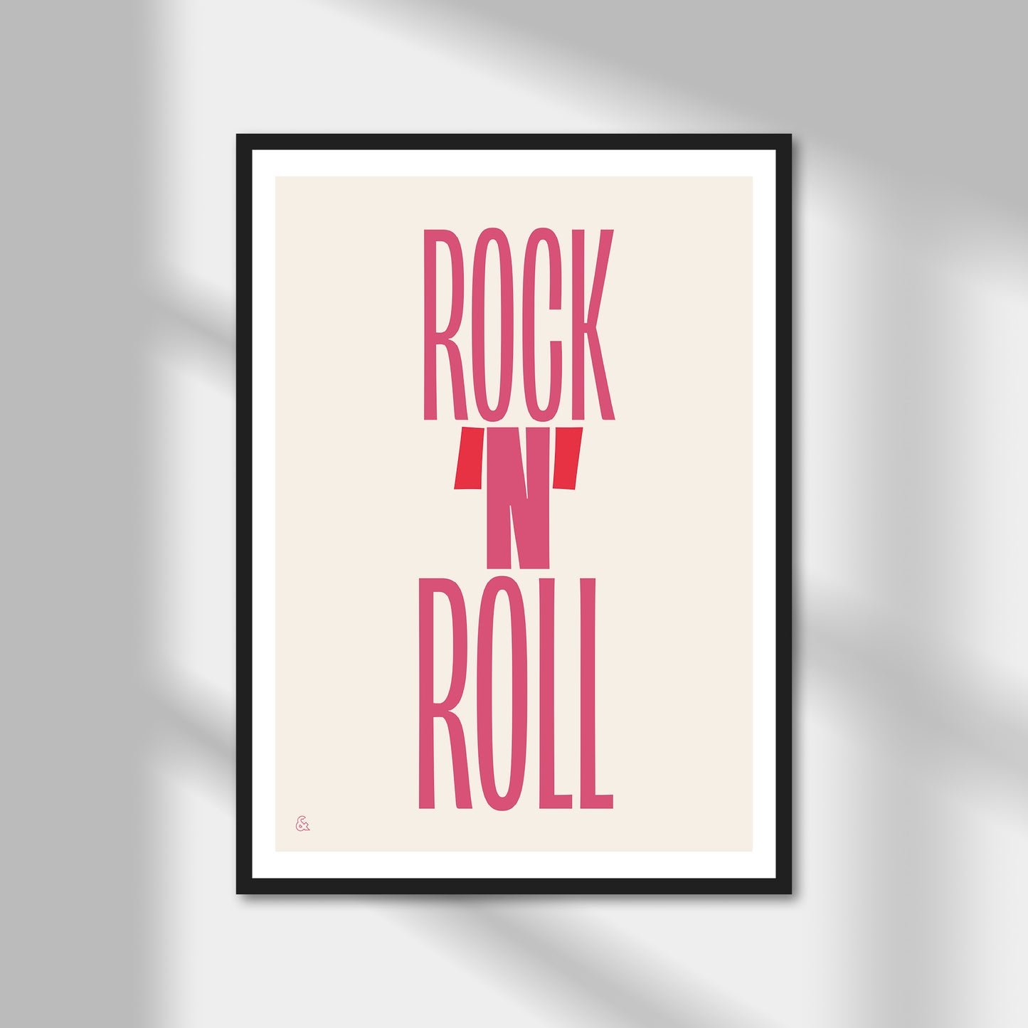 Rock 'N' Roll Print | Colour Option A5