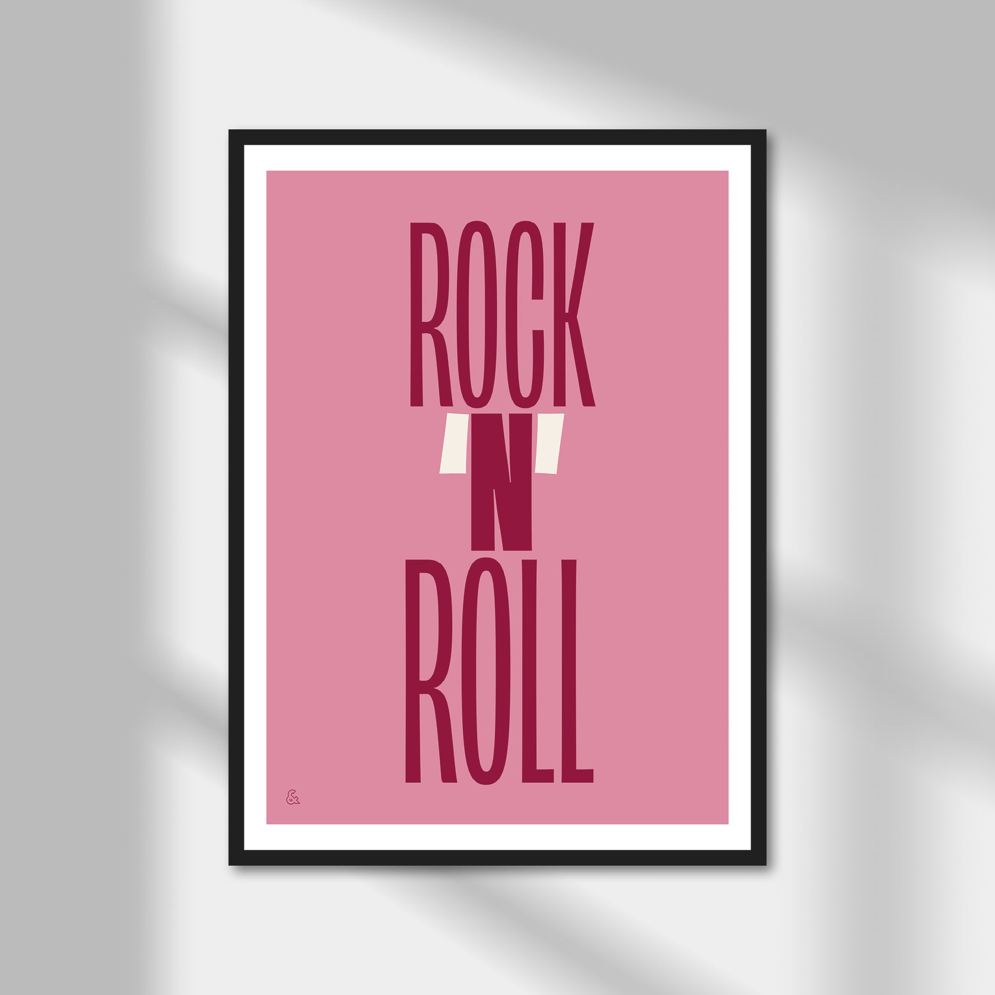 Rock 'N' Roll Print | Colour Option A5