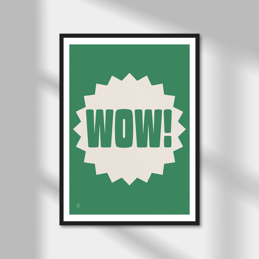 Wow! Print | Colour Option A5