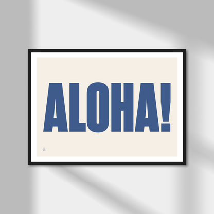 Aloha! Print | Colour Option A5