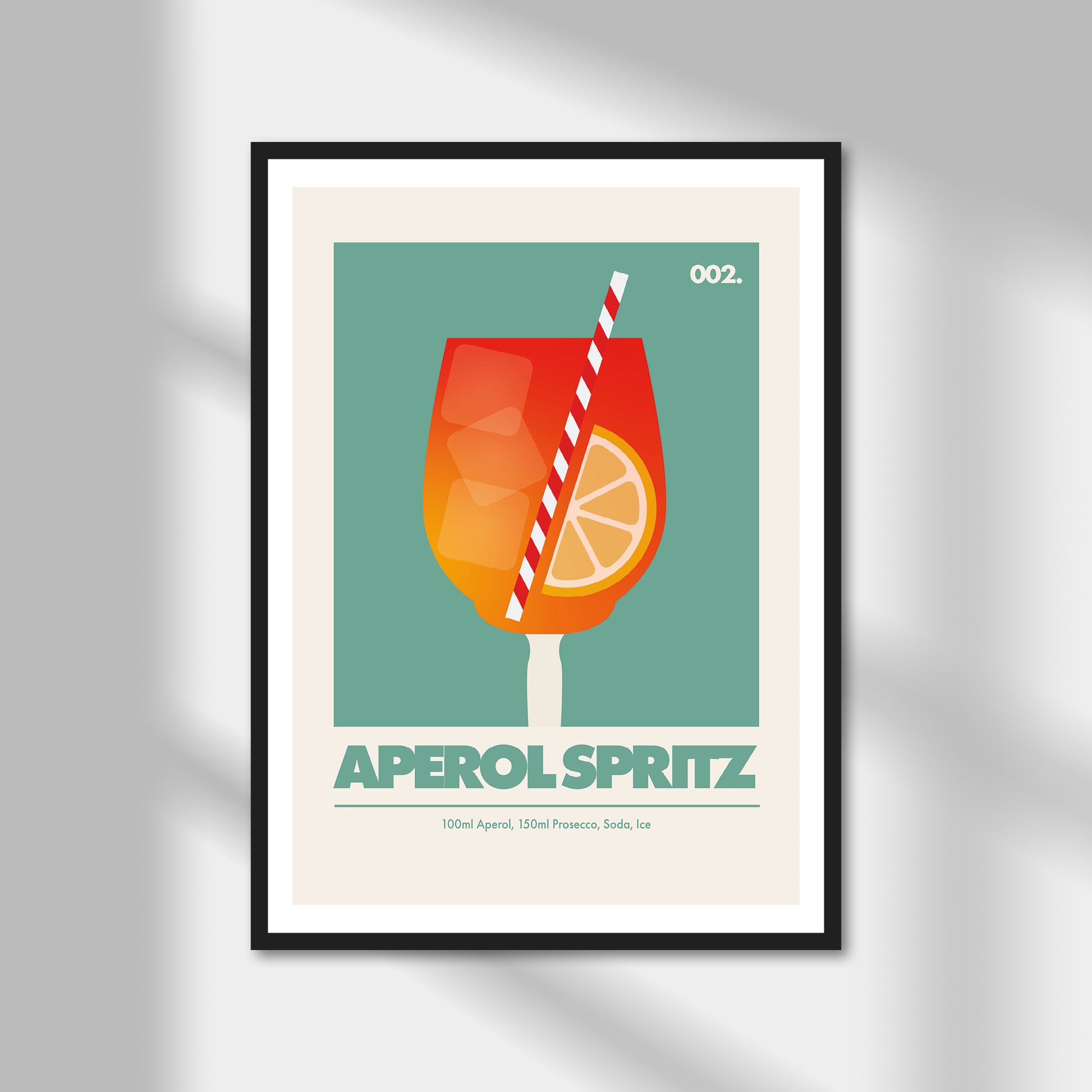 Aperol Spritz Print | Colour Option A5