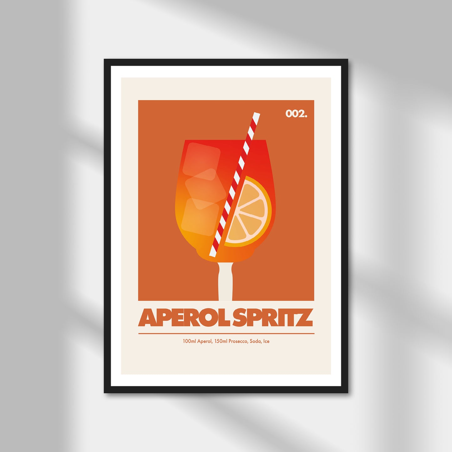 Aperol Spritz Print | Colour Option A5