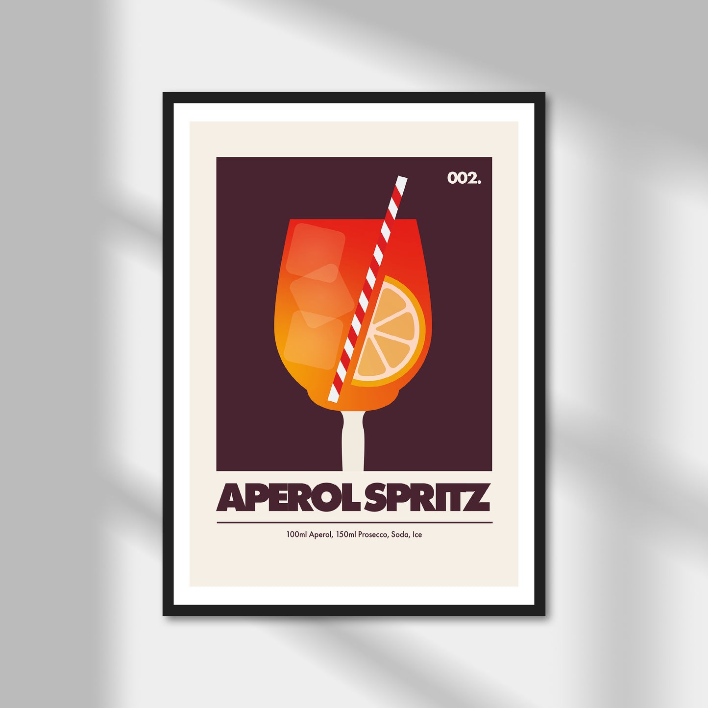 Aperol Spritz Print | Colour Option A5