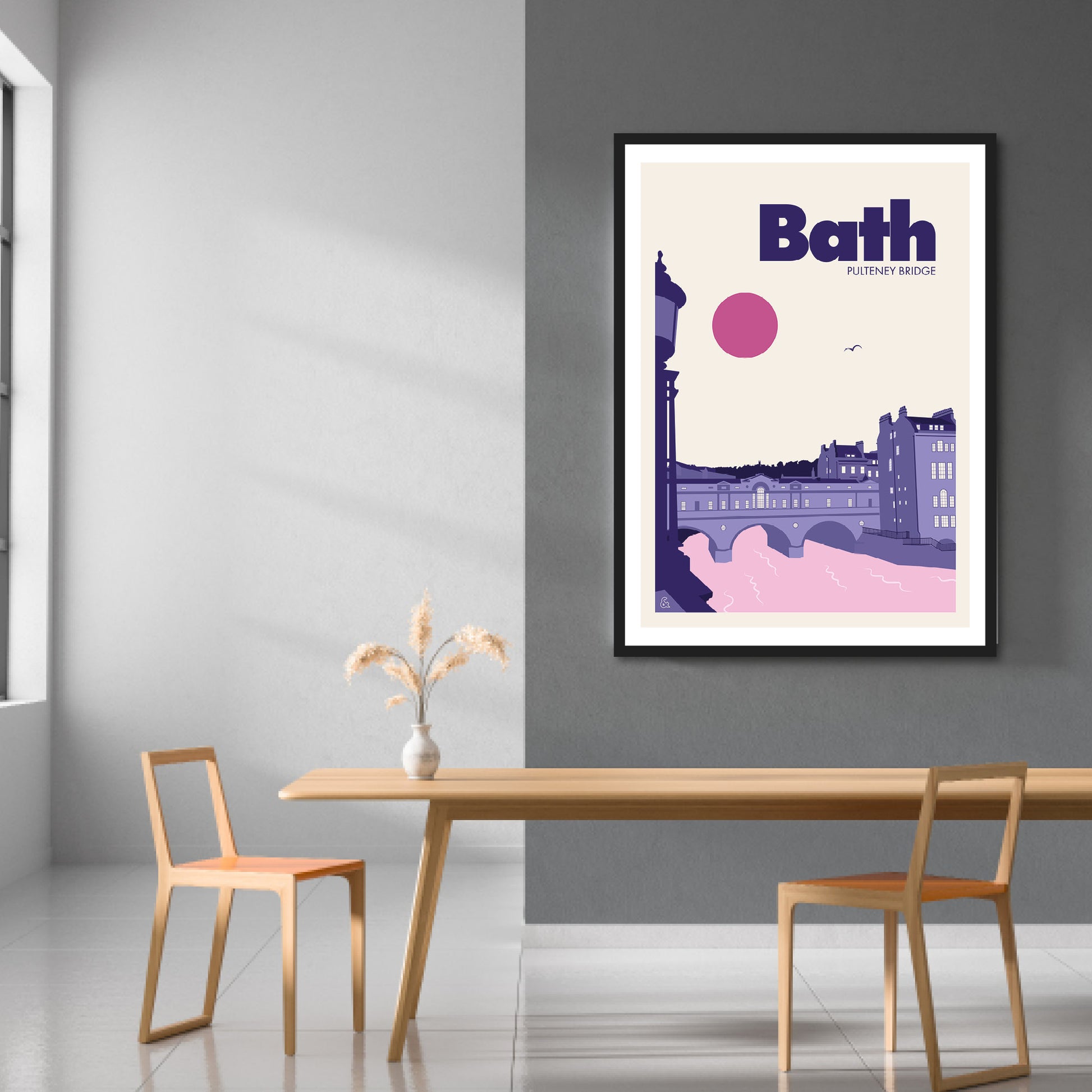 Bath, Pulteney Bridge Print | Colour Option 