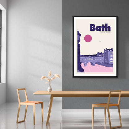 Bath, Pulteney Bridge Print | Colour Option 