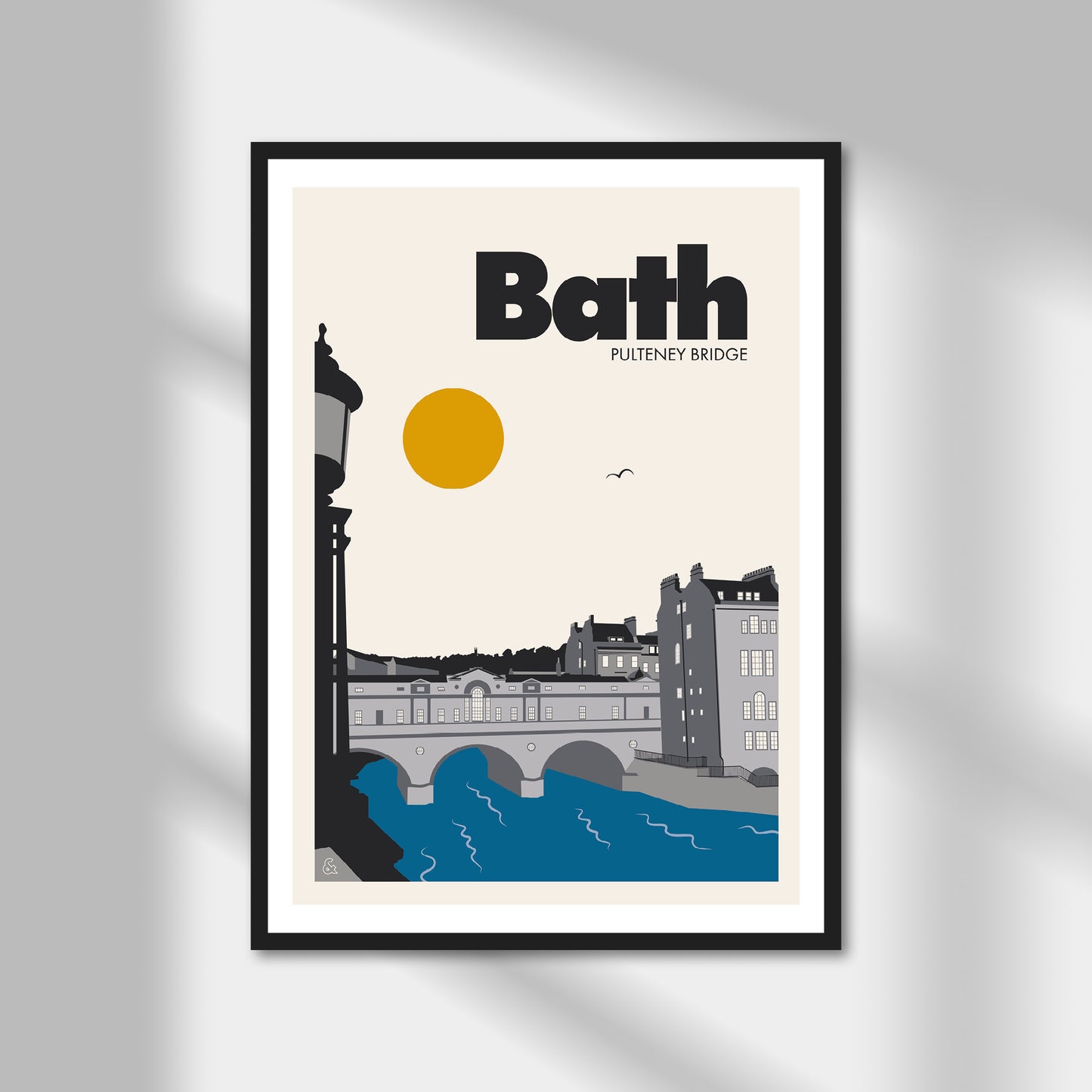 Bath, Pulteney Bridge Print | Colour Option A5