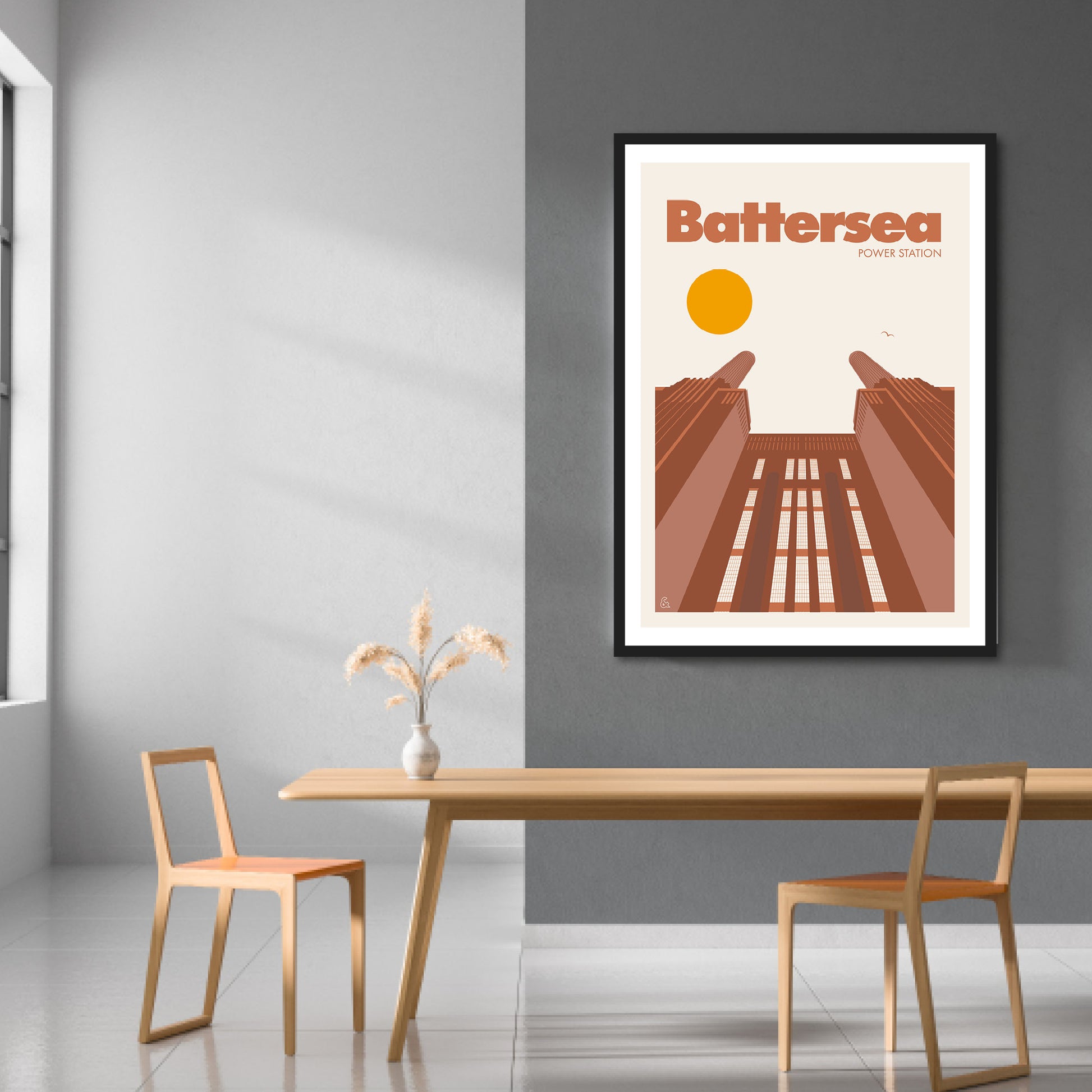 Battersea Power Station Print | Colour Option 