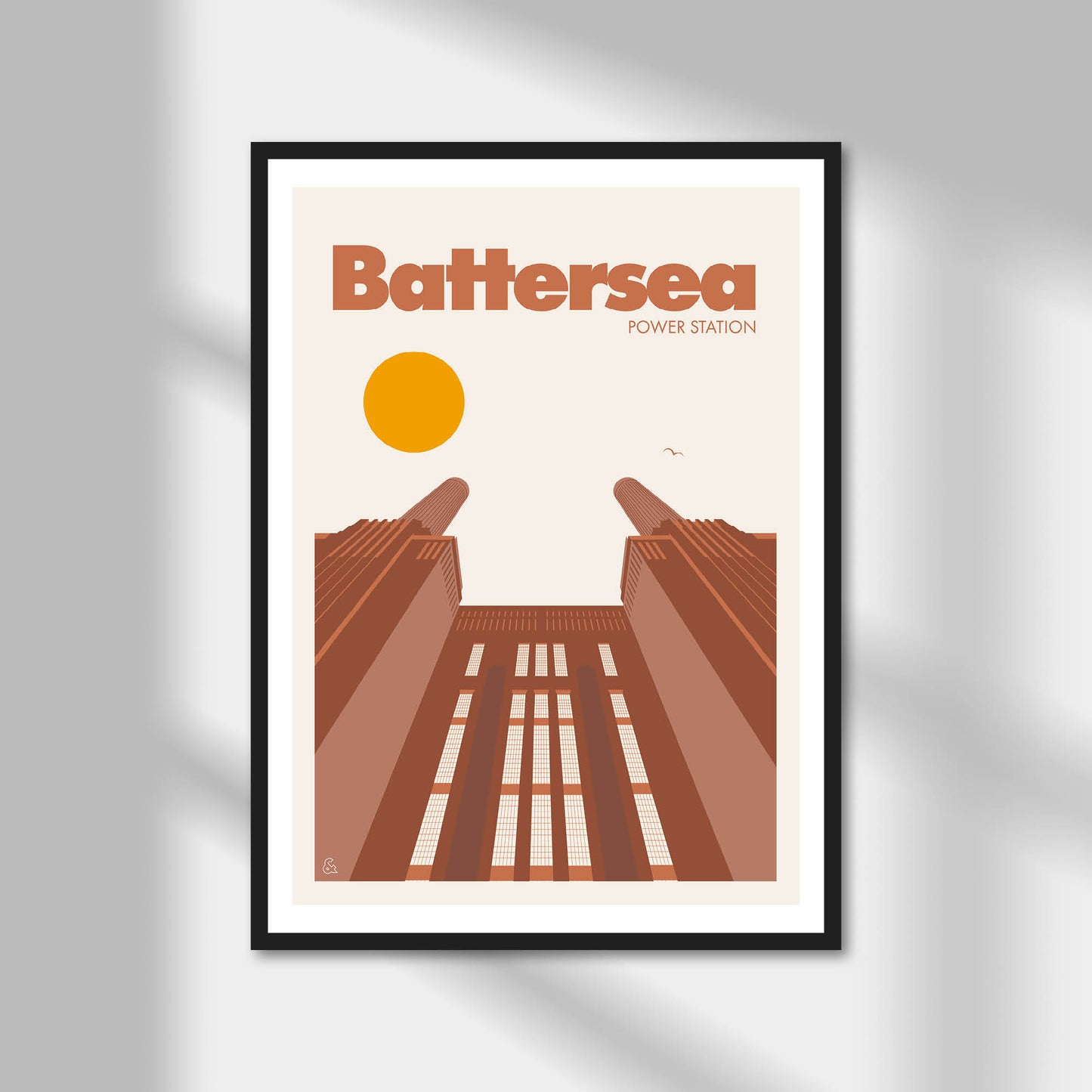 Battersea Power Station Print | Colour Option A5