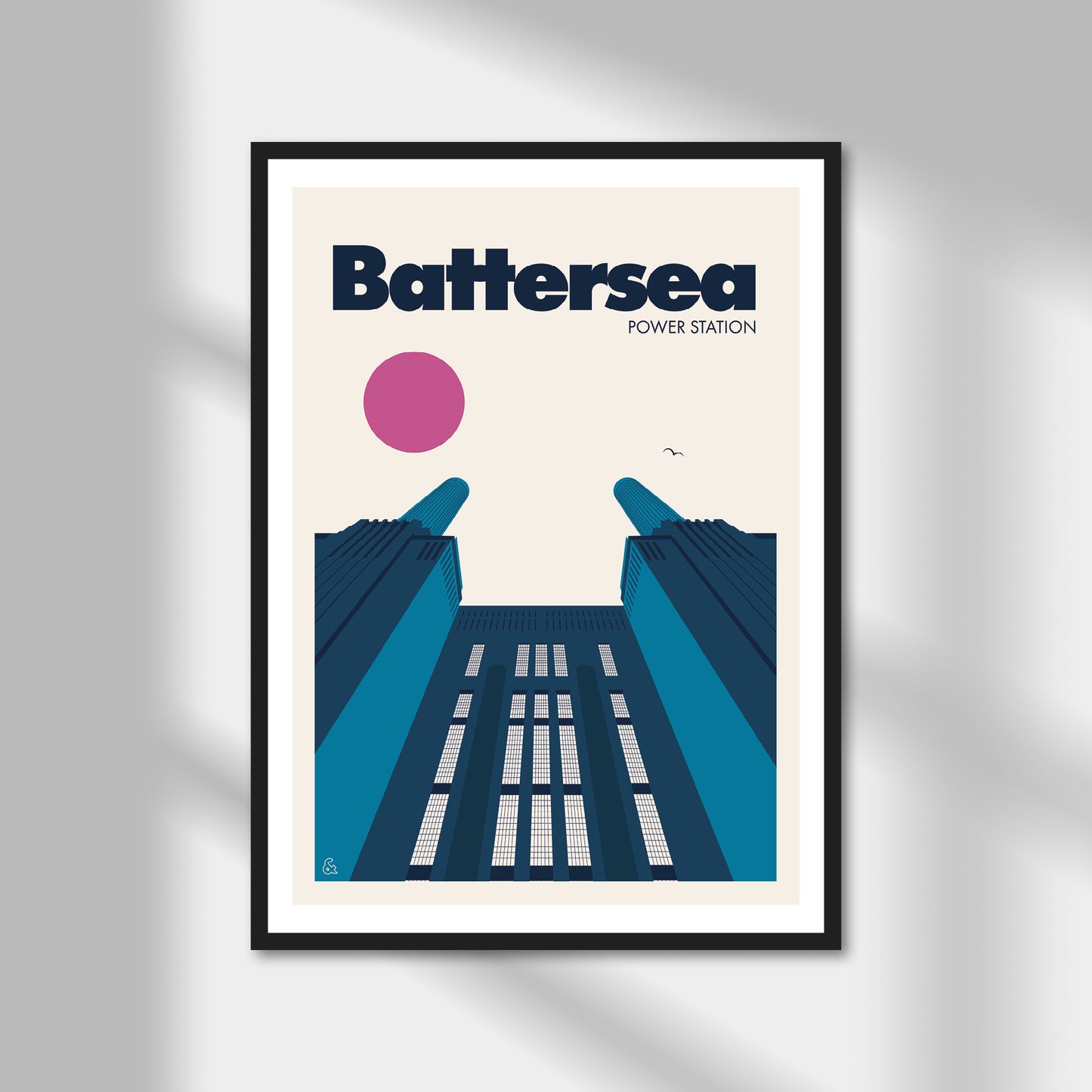 Battersea Power Station Print | Colour Option A5