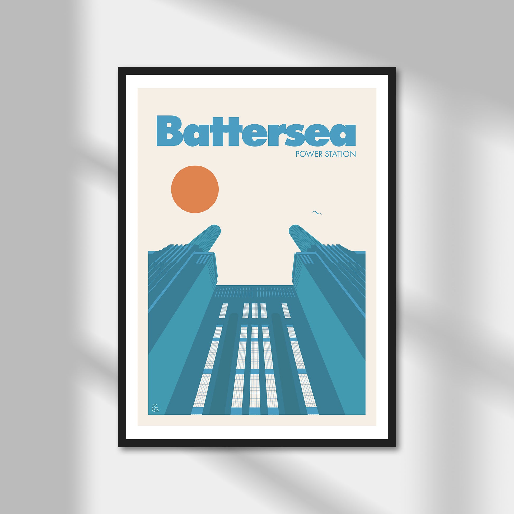 Battersea Power Station Print | Colour Option A5