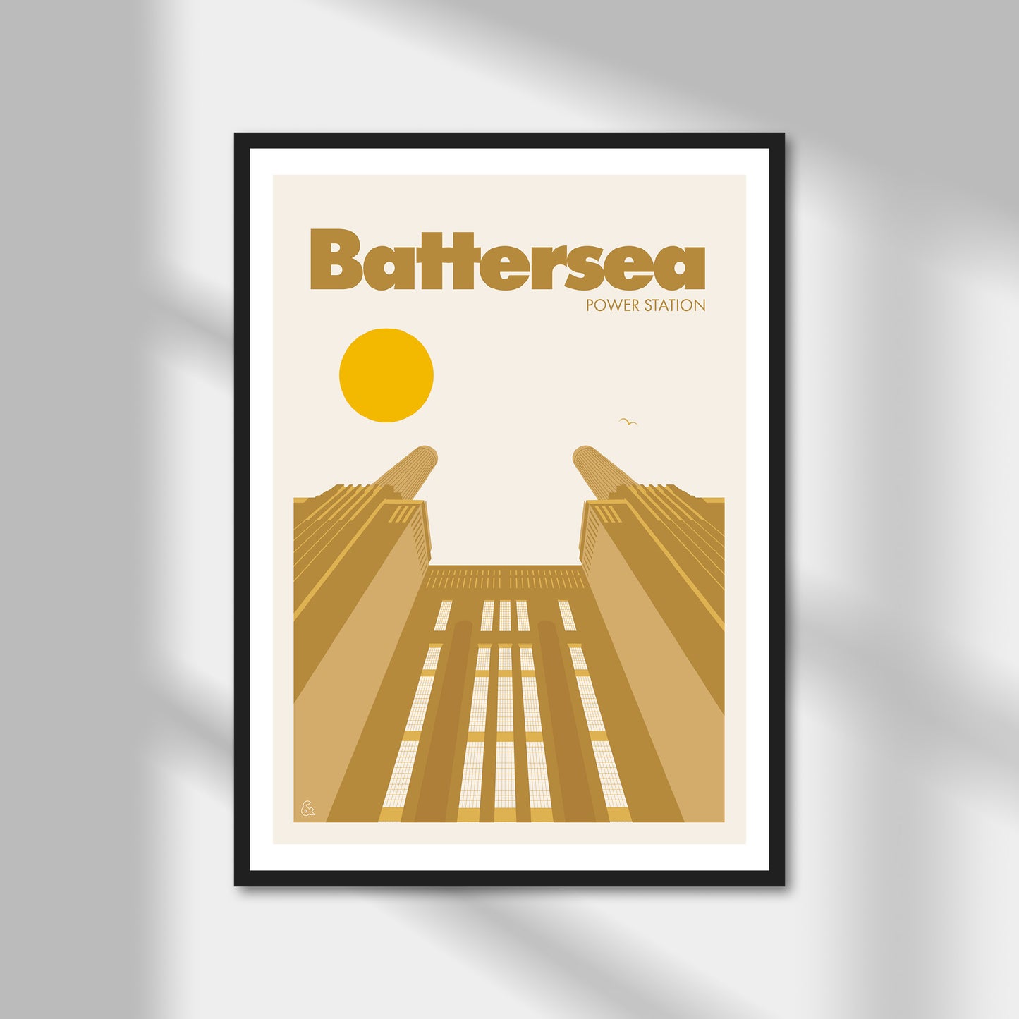 Battersea Power Station Print | Colour Option A5