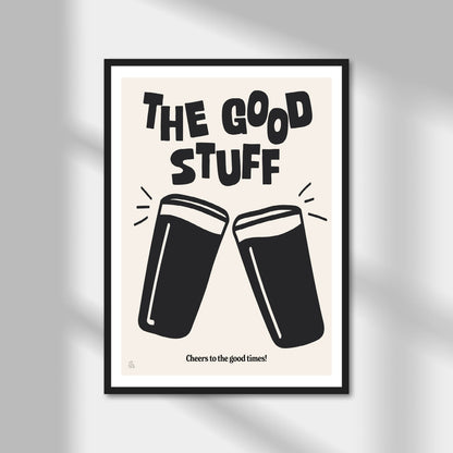 The Good Stuff Print | Colour Option A5