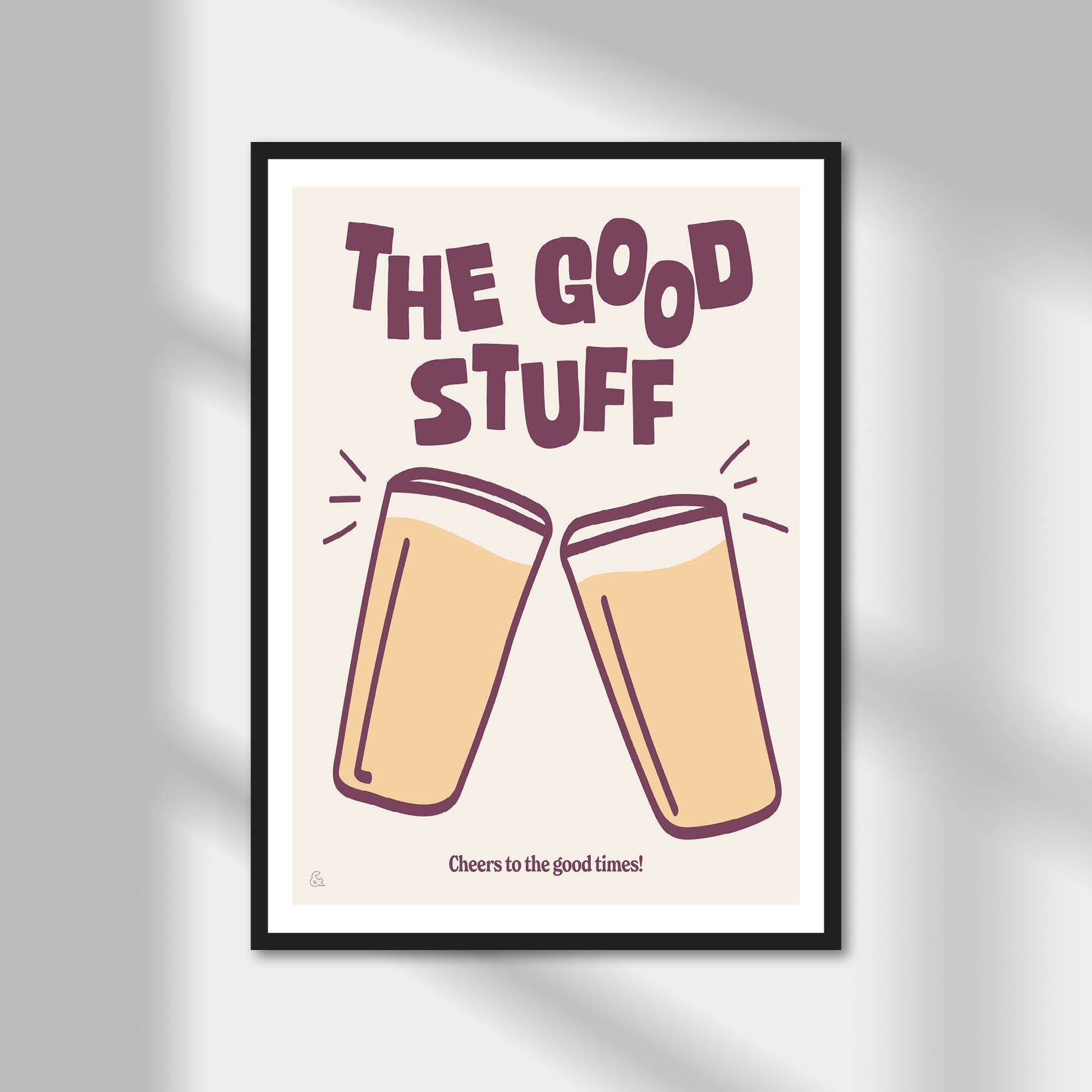 The Good Stuff Print | Colour Option A5