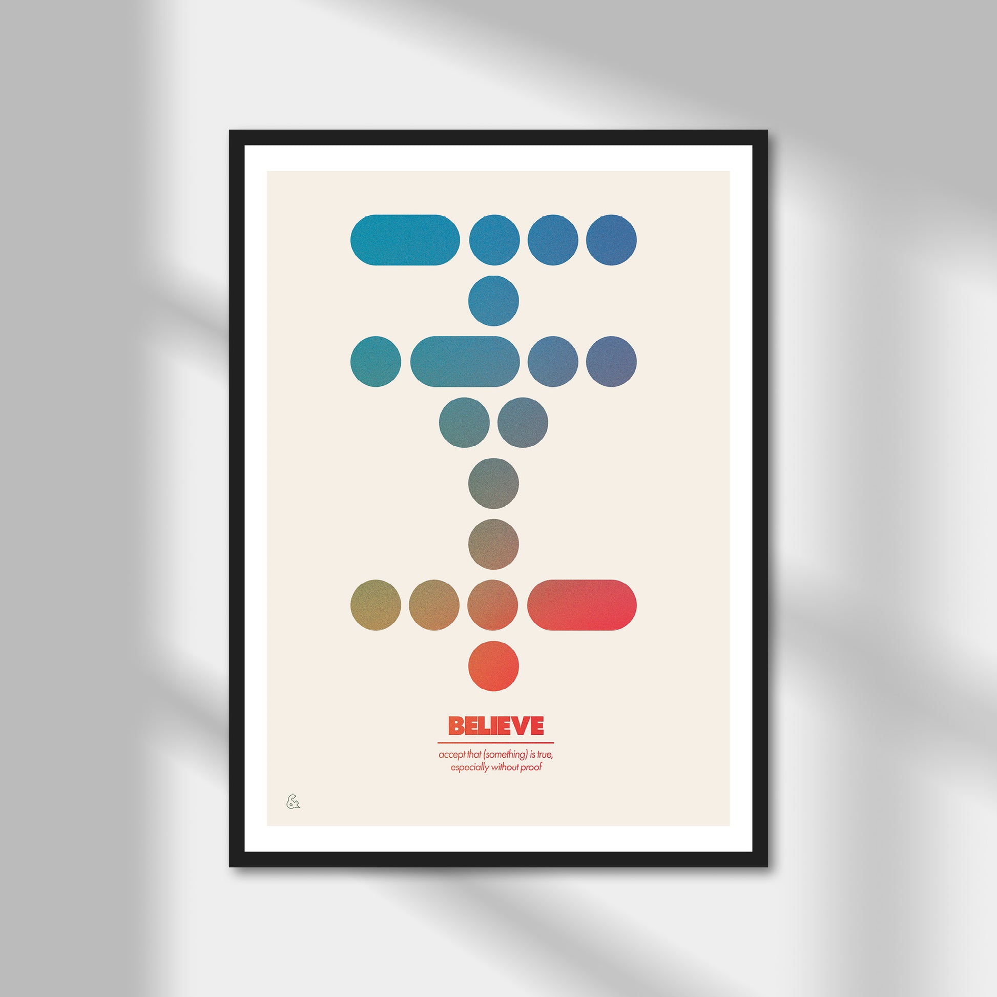 Believe Print | Colour Option A5