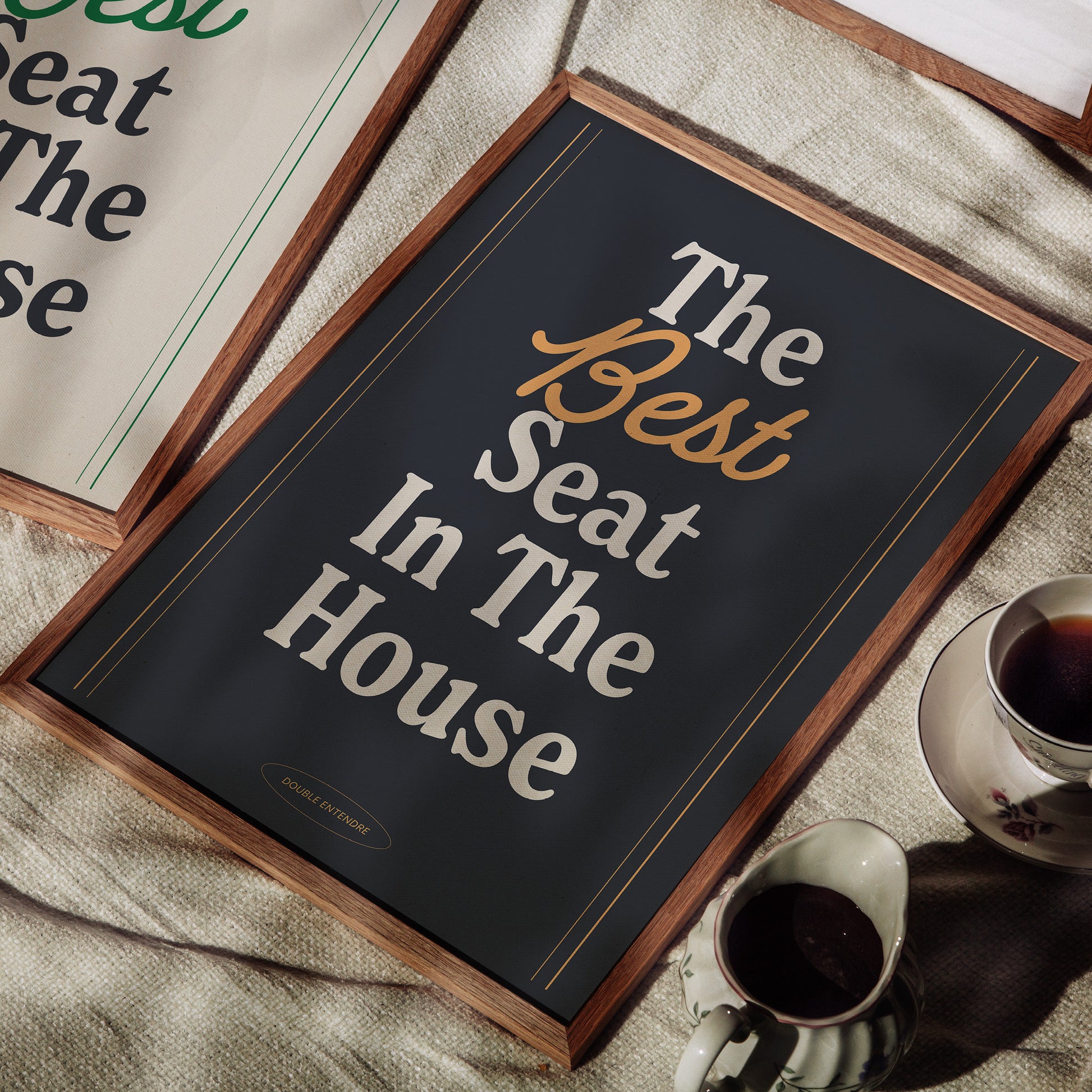 The Best Seat In The House Print | Colour Option 