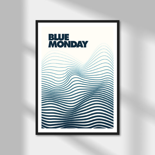 Blue Monday Print | Colour Option A5