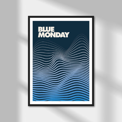 Blue Monday Print | Colour Option A5