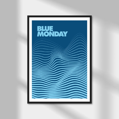 Blue Monday Print | Colour Option A5