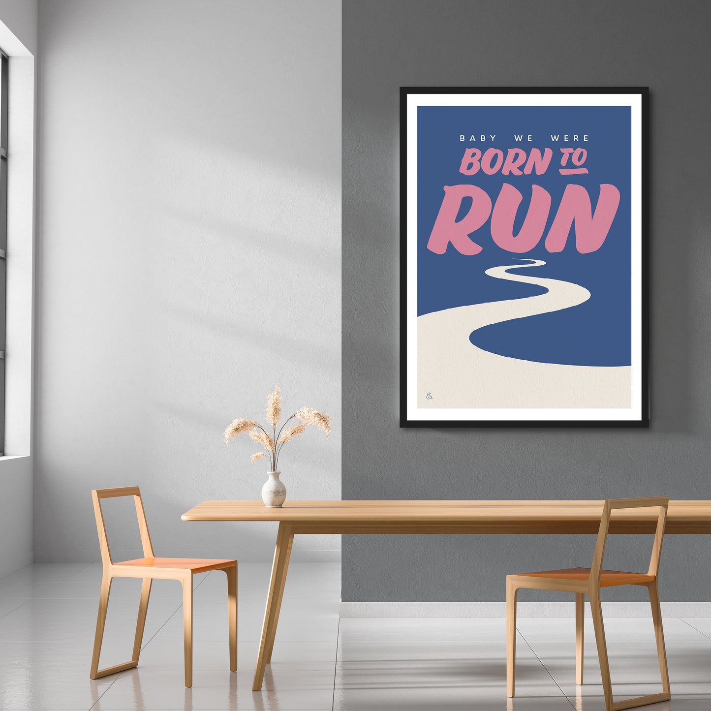 Born To Run Print | Colour Option 