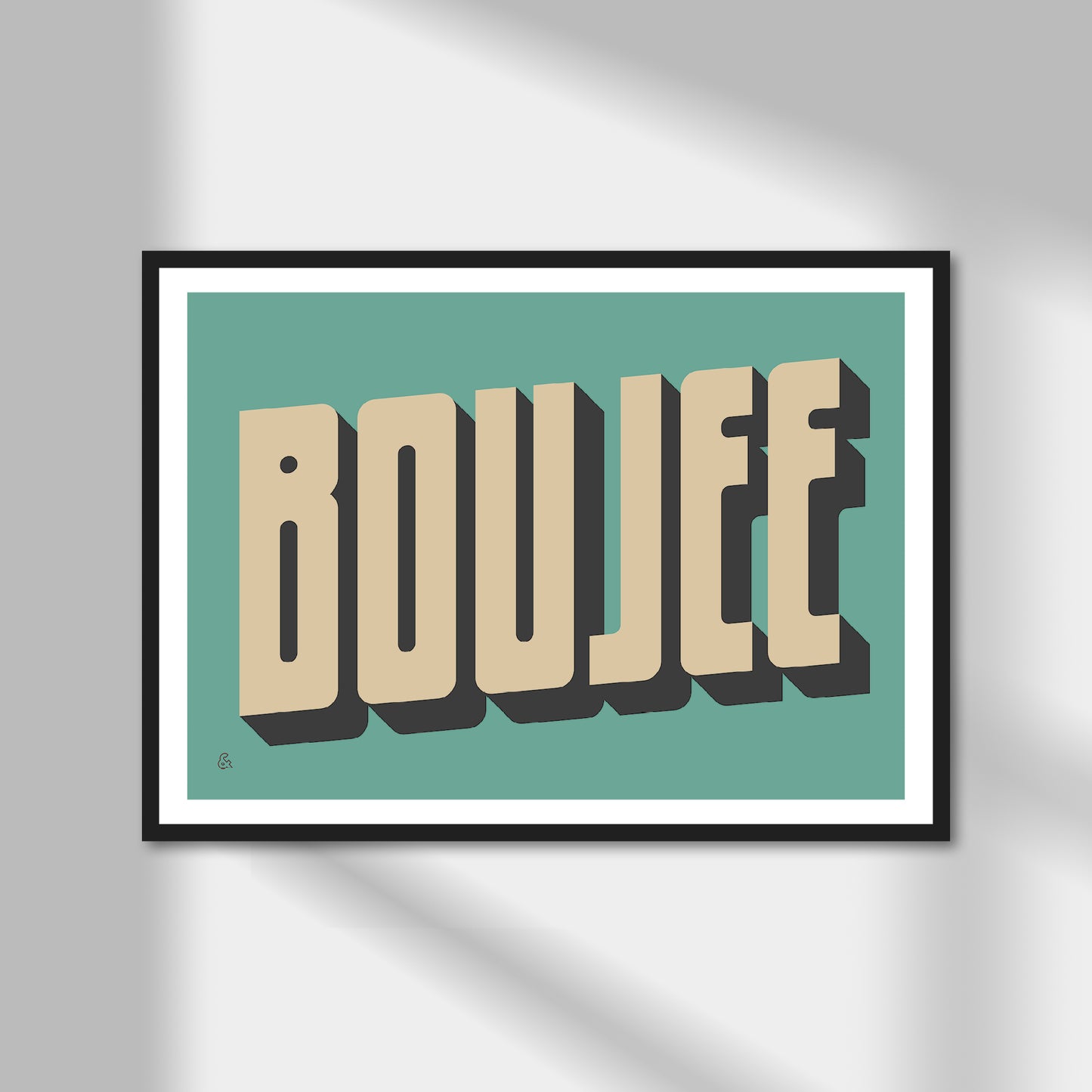 Boujee Print | Colour Option A5