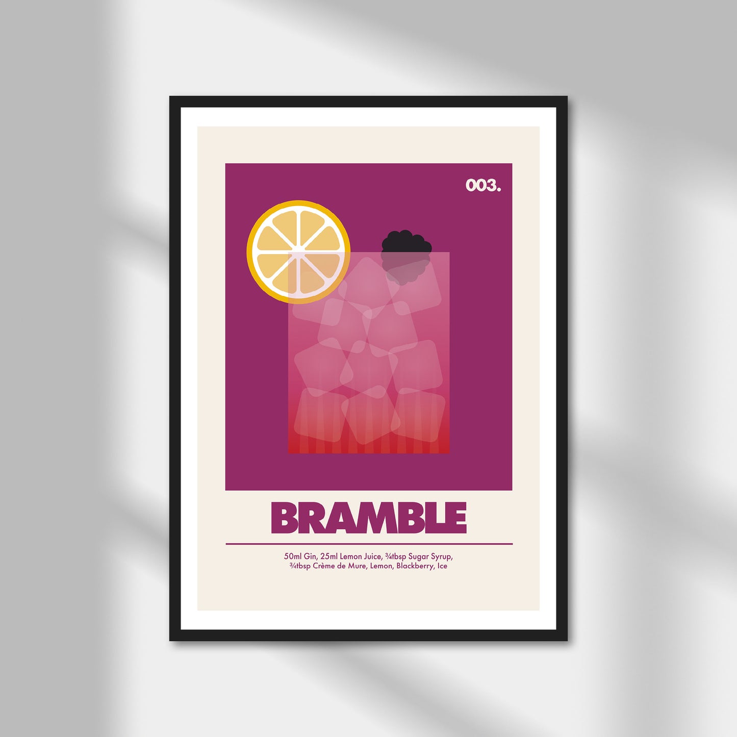 Bramble Print | Colour Option A5