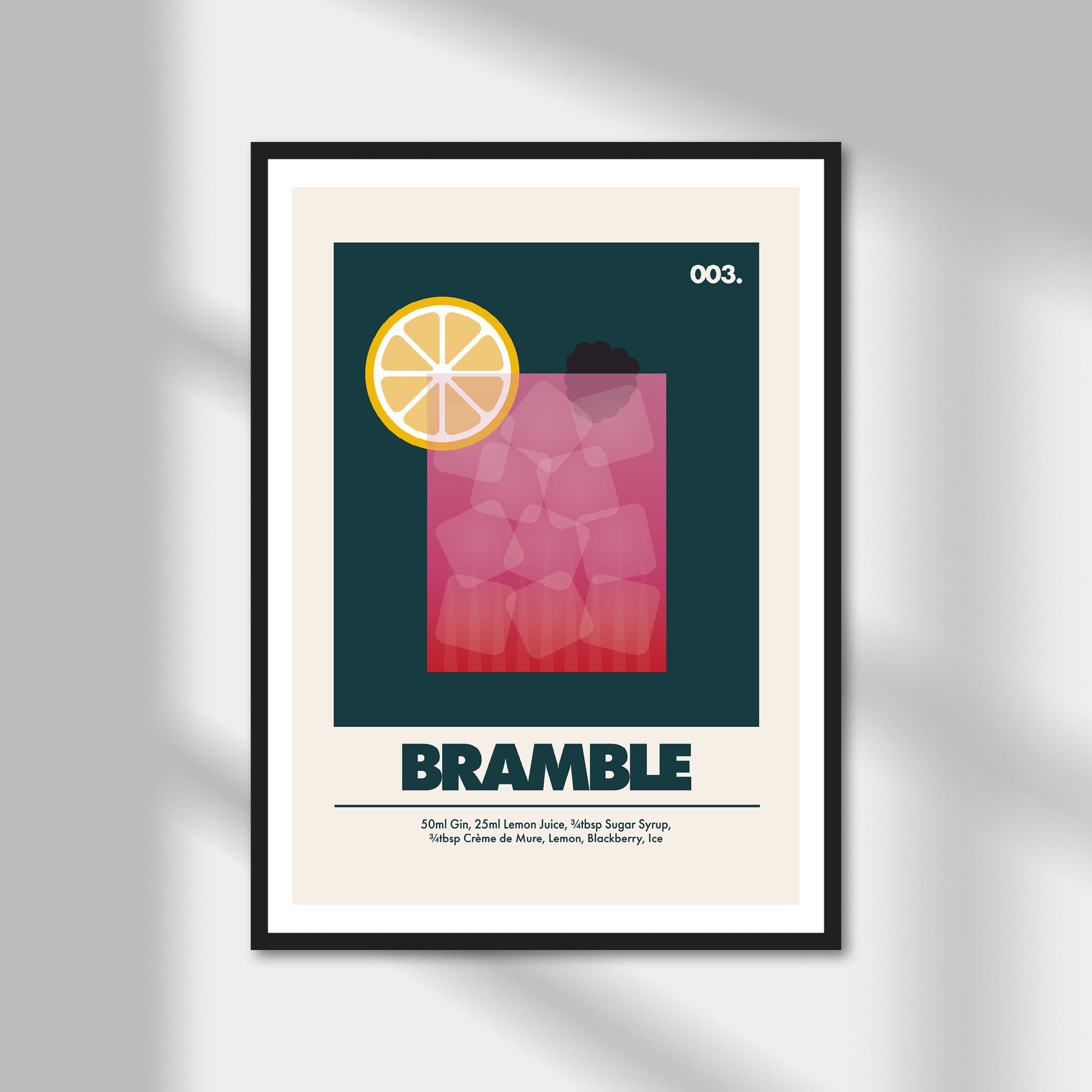 Bramble Print | Colour Option A5