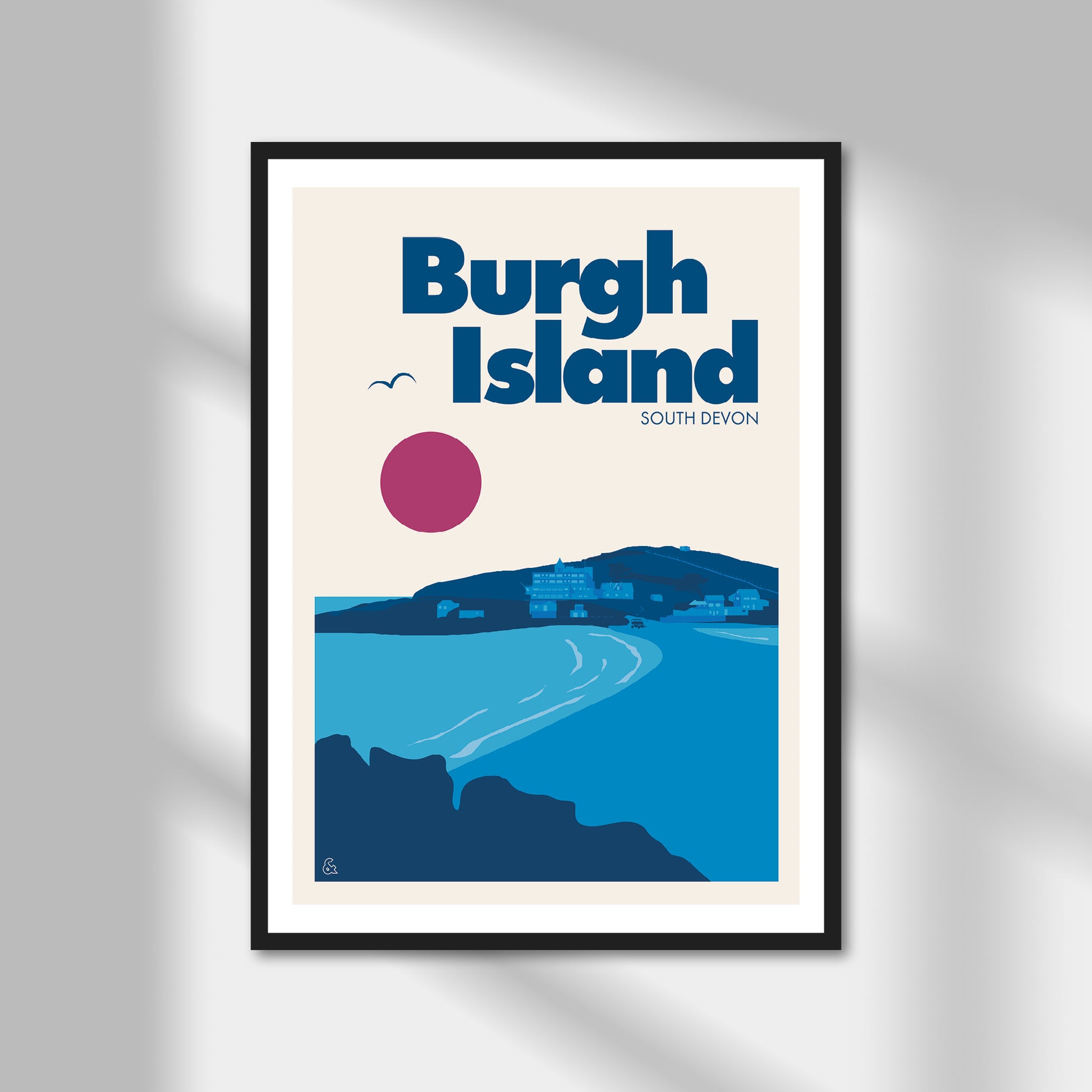 Burgh Island Print | Colour Option A5