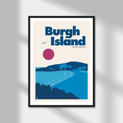 Burgh Island Print | Colour Option A5