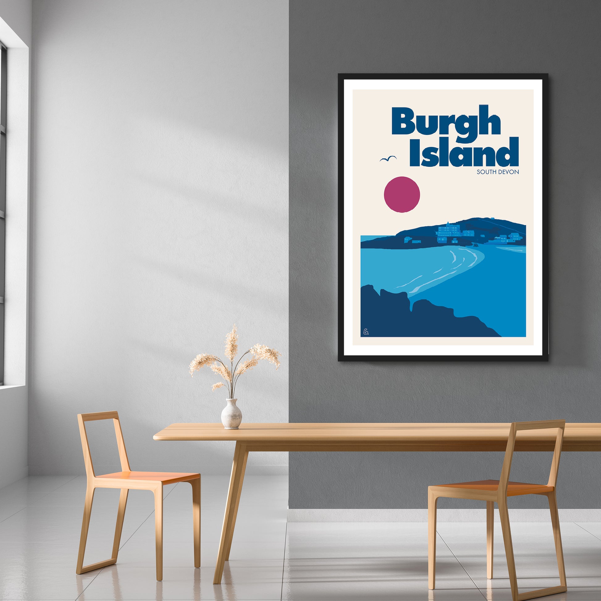 Burgh Island Print | Colour Option 