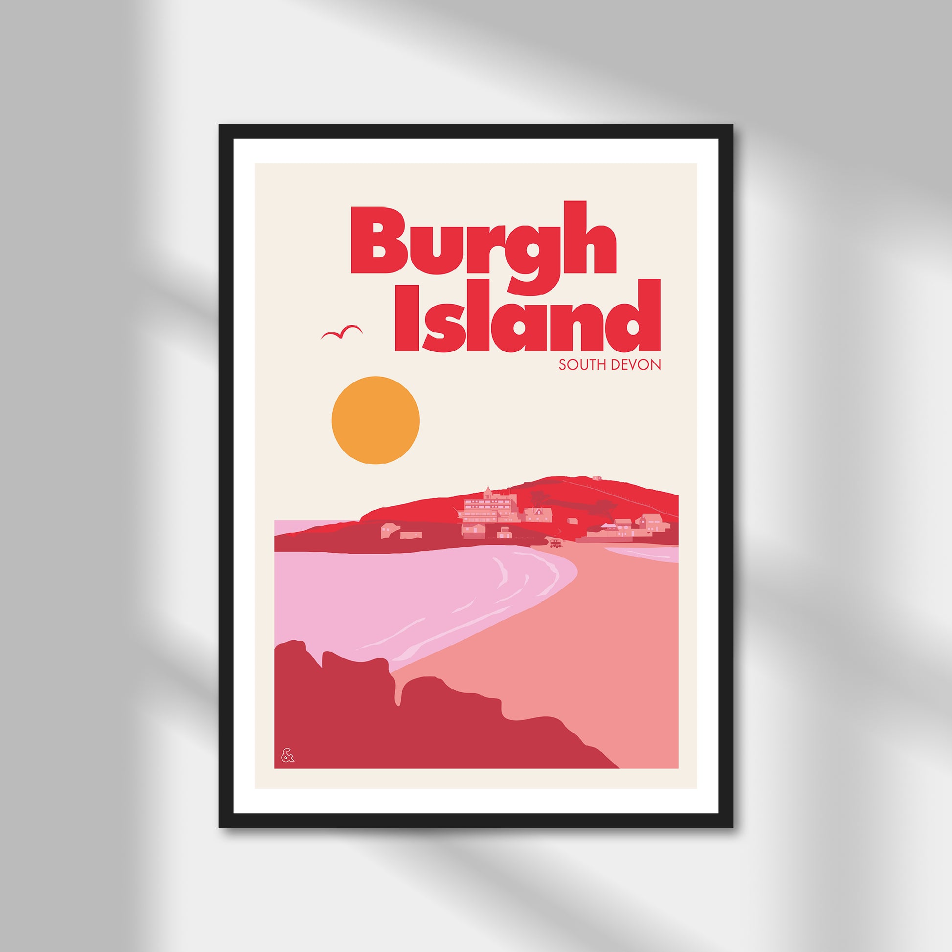 Burgh Island Print | Colour Option A5