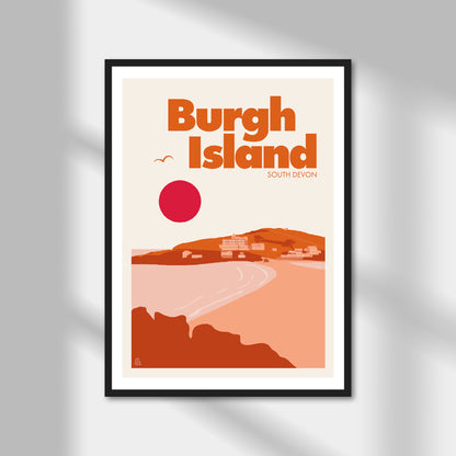 Burgh Island Print | Colour Option A5