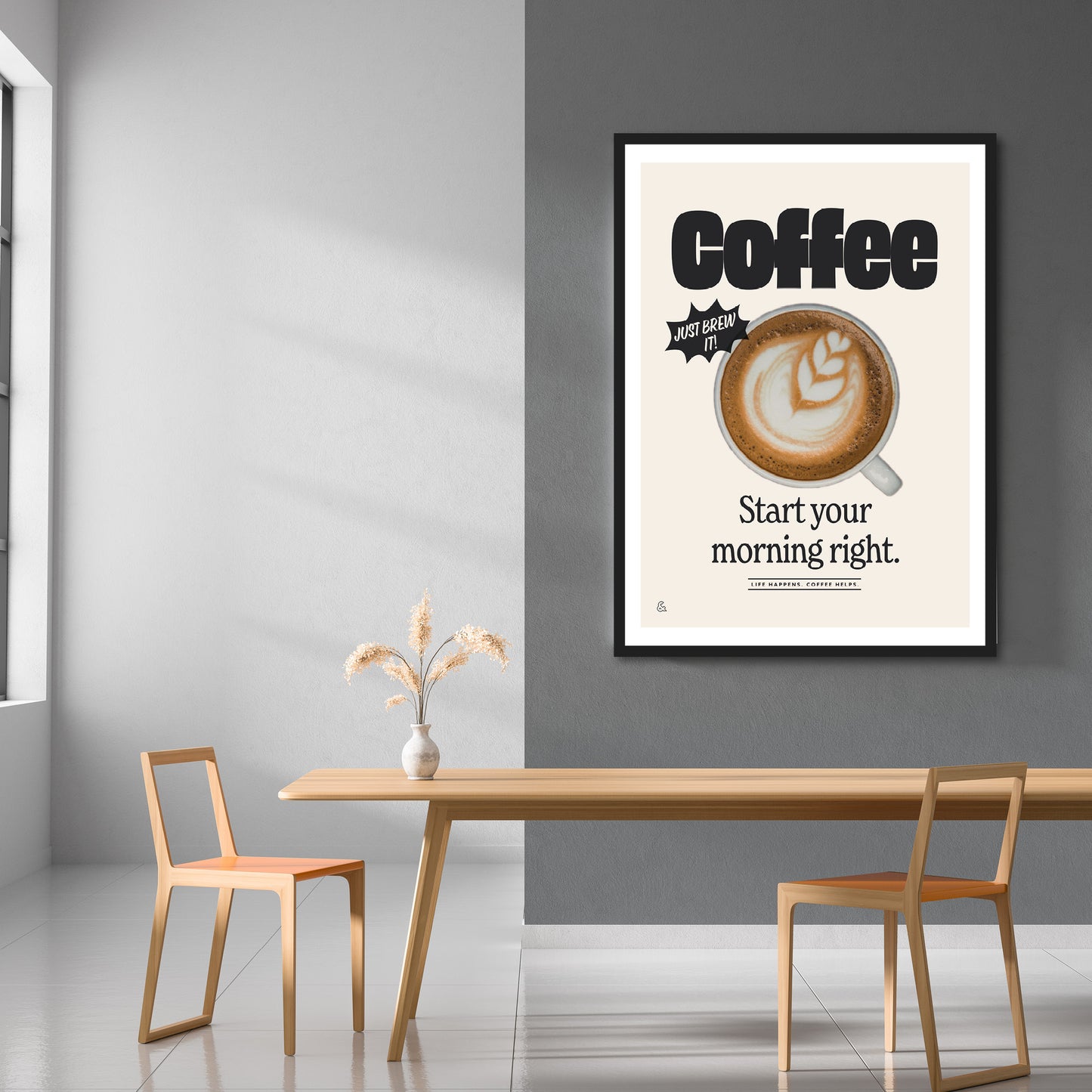 Coffee Print | Colour Option 