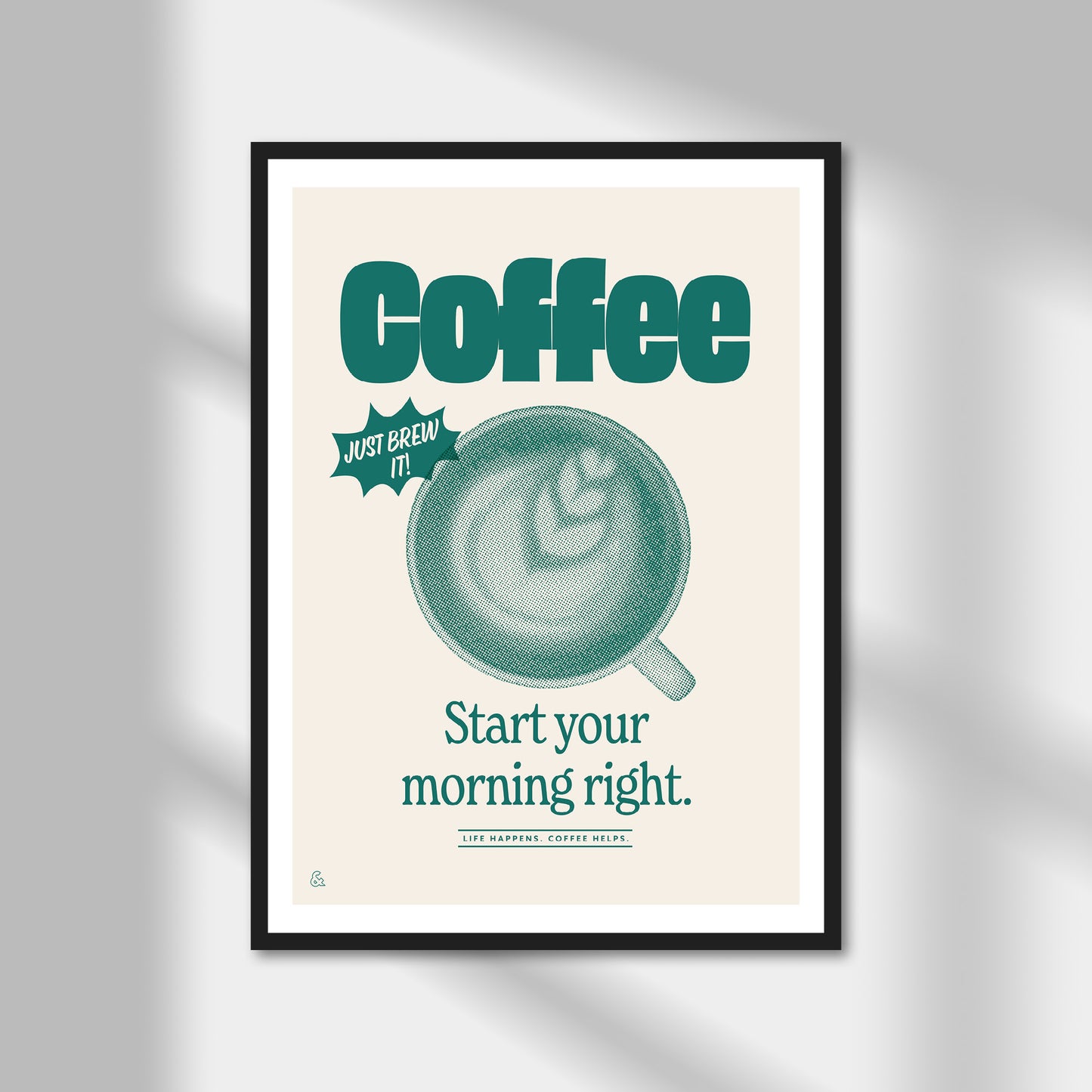 Coffee Print | Colour Option A5