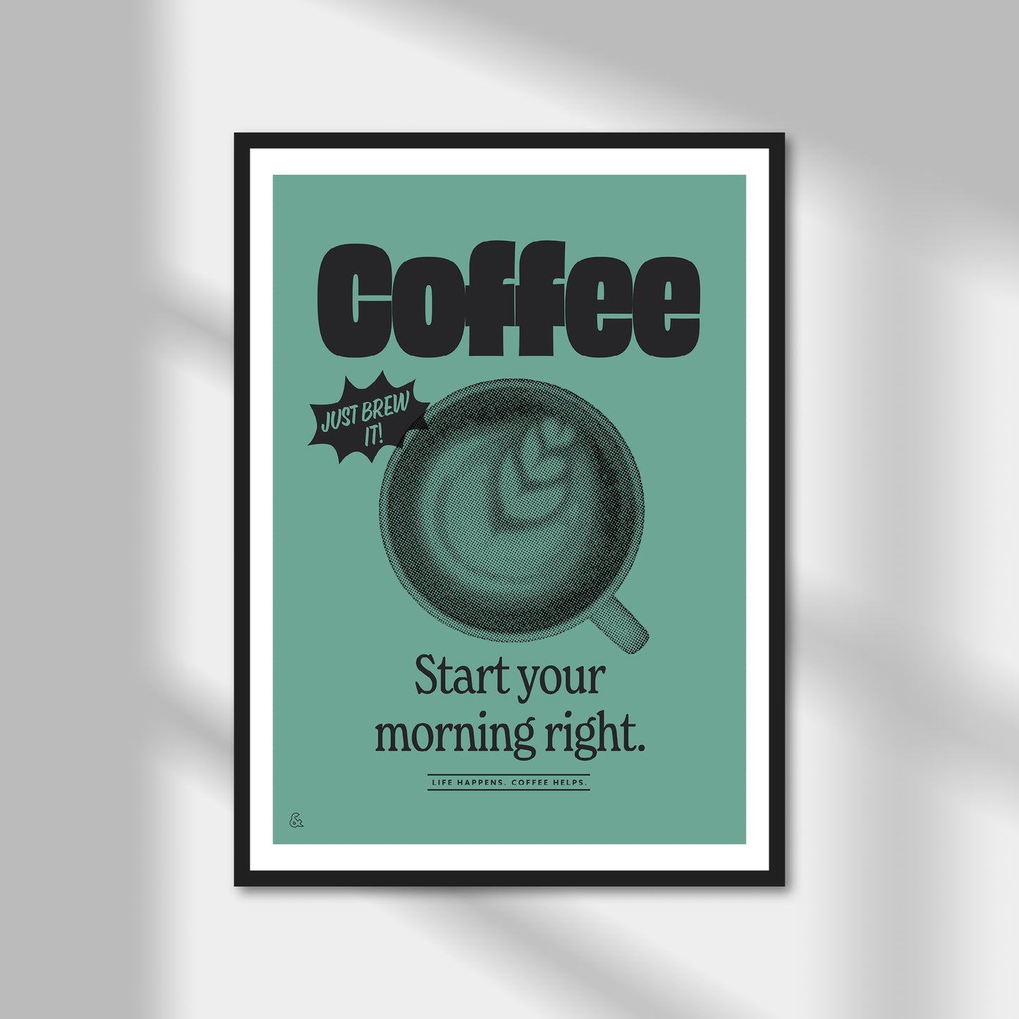 Coffee Print | Colour Option A5