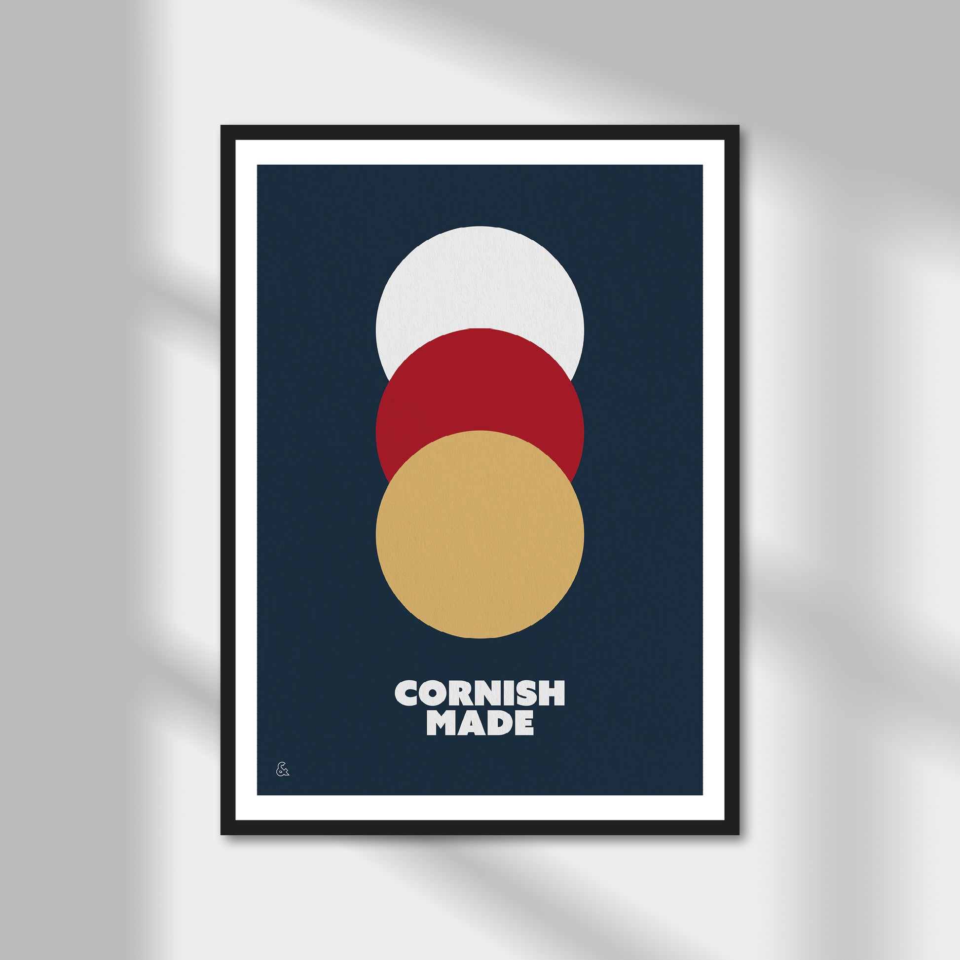 Cornish Cream Tea Print | Colour Option A5