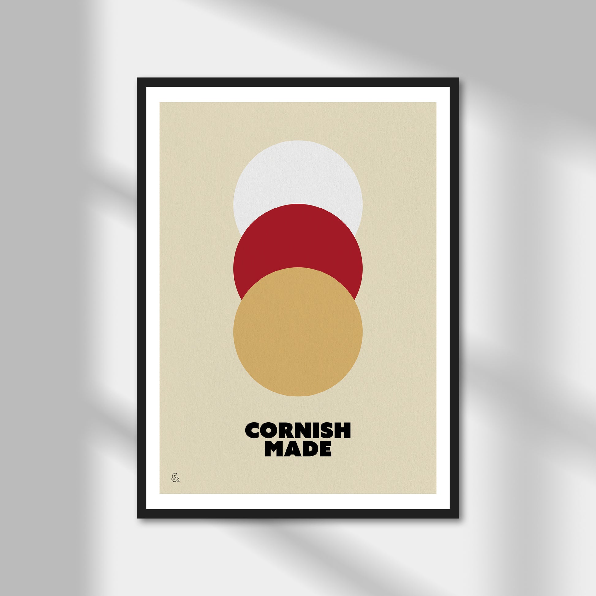 Cornish Cream Tea Print | Colour Option A5