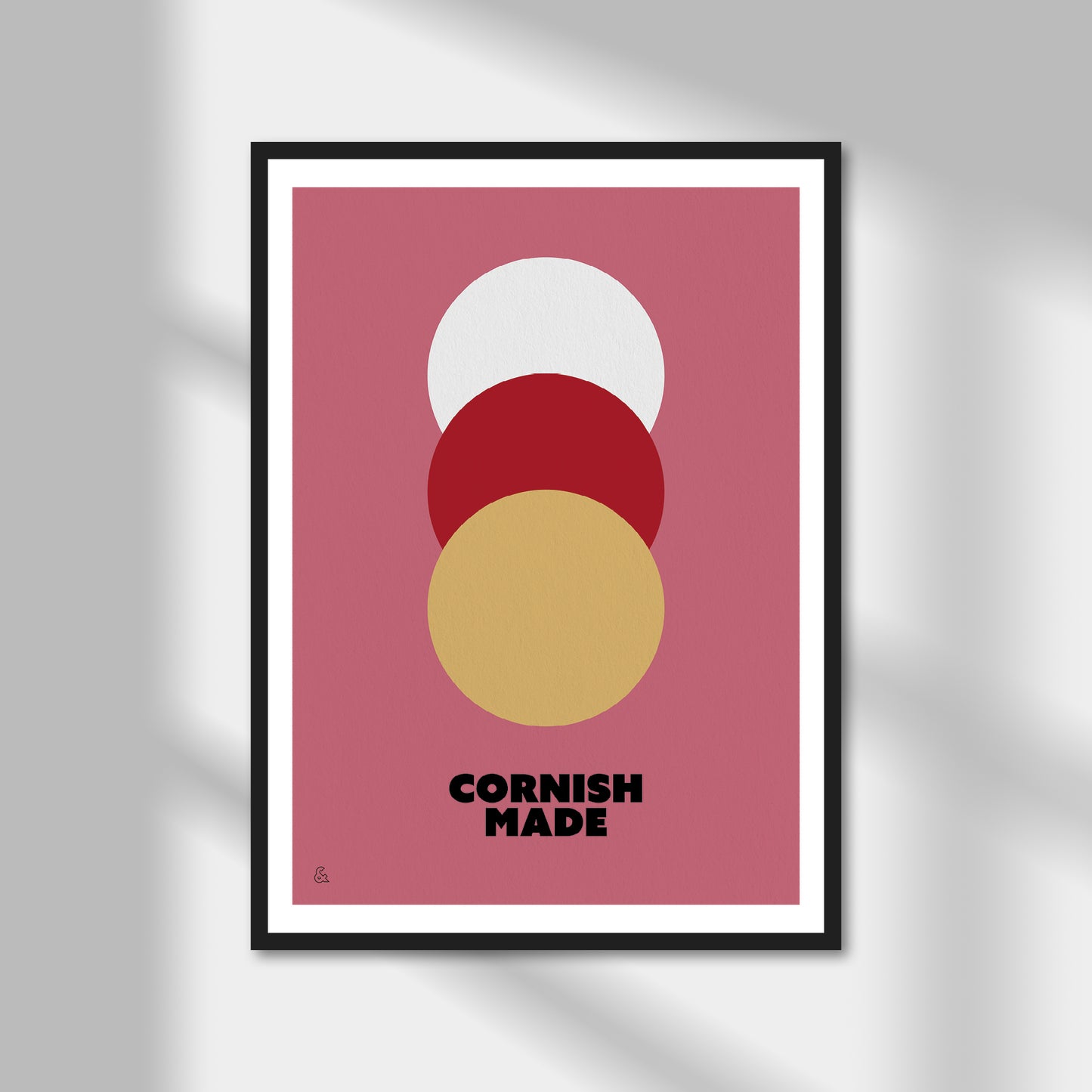 Cornish Cream Tea Print | Colour Option A5