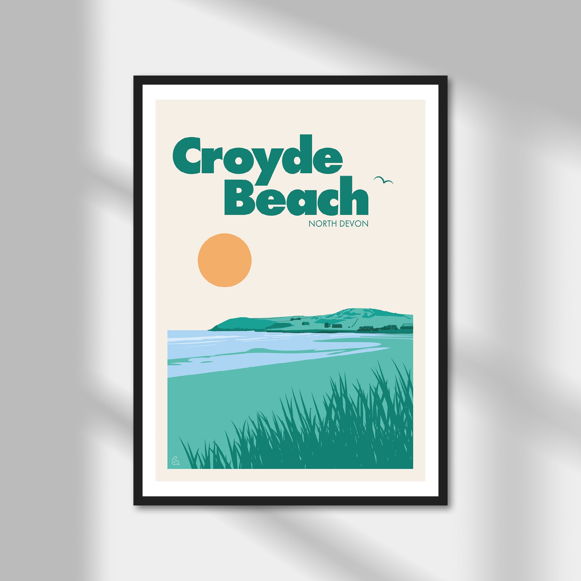 Croyde Beach, North Devon Print | Colour Option A5